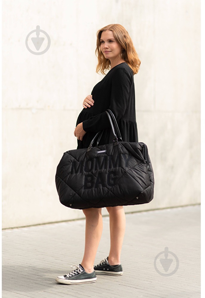 Сумка Childhome Mommy bag puffered black (CWMBBPBL) - фото 18 Сумка Childhome Mommy bag puffered black (CWMBBPBL) - фото 18