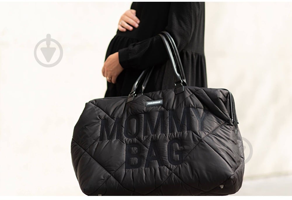 Сумка Childhome Mommy bag puffered black (CWMBBPBL) - фото 17 Сумка Childhome Mommy bag puffered black (CWMBBPBL) - фото 17