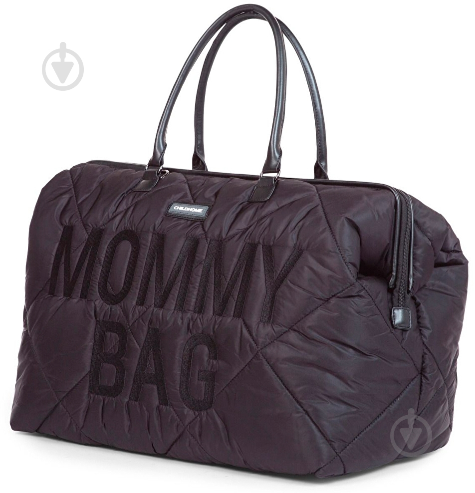 Сумка Childhome Mommy bag puffered black (CWMBBPBL) - фото 4 Сумка Childhome Mommy bag puffered black (CWMBBPBL) - фото 4