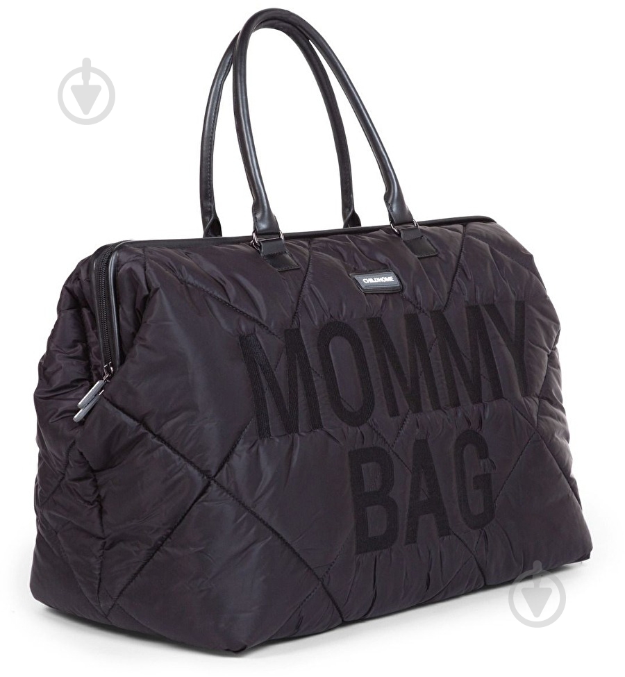 Сумка Childhome Mommy bag puffered black (CWMBBPBL) - фото 7 Сумка Childhome Mommy bag puffered black (CWMBBPBL) - фото 7