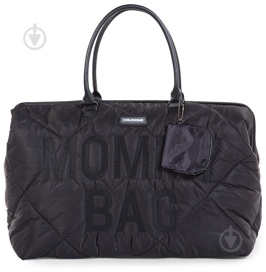 Сумка Childhome Mommy bag puffered black (CWMBBPBL) - фото 9 Сумка Childhome Mommy bag puffered black (CWMBBPBL) - фото 9