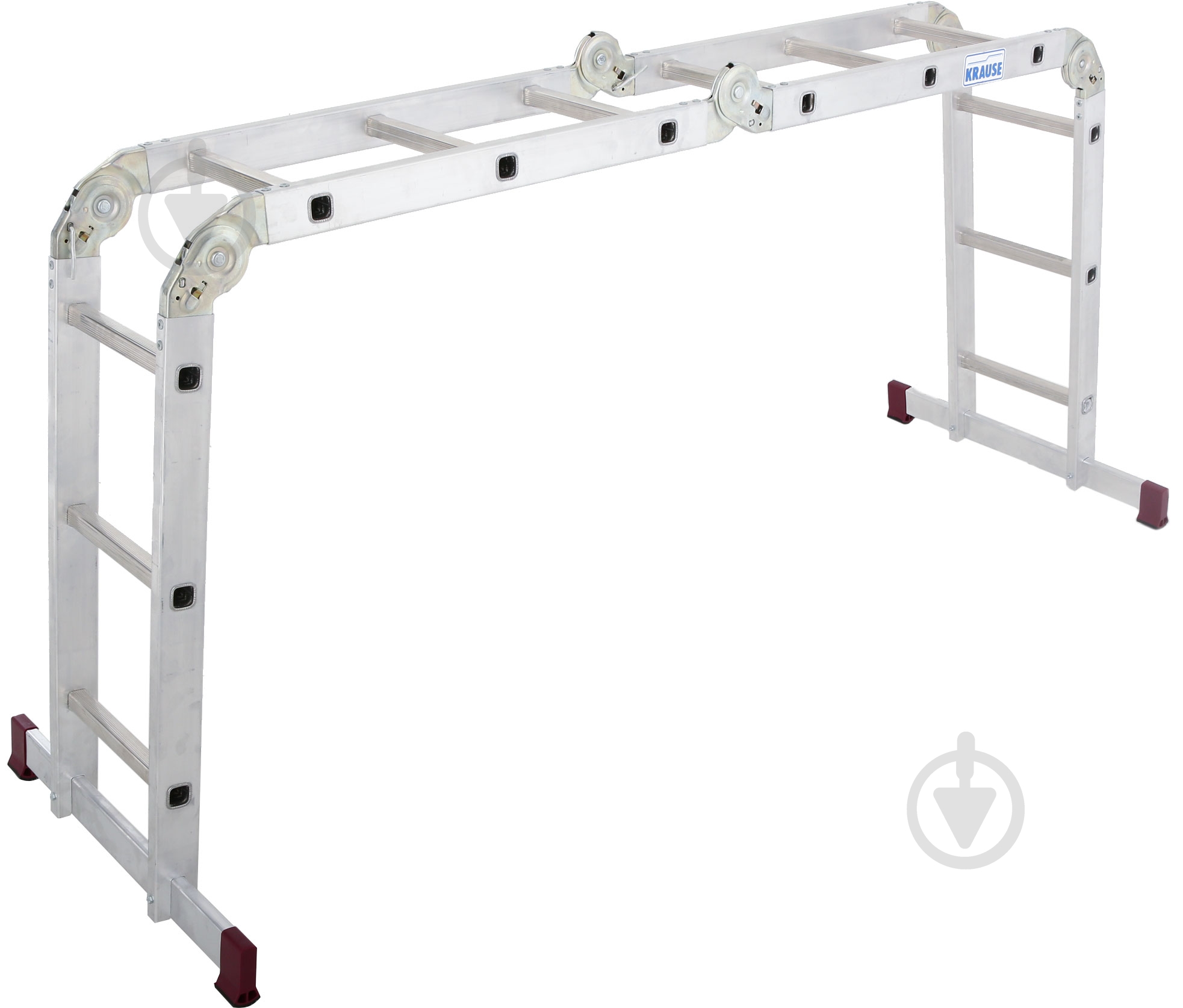 Шарнірна драбина-стрем'янка Krause Multi Matic Corda 4x3 (085108) - фото 4
