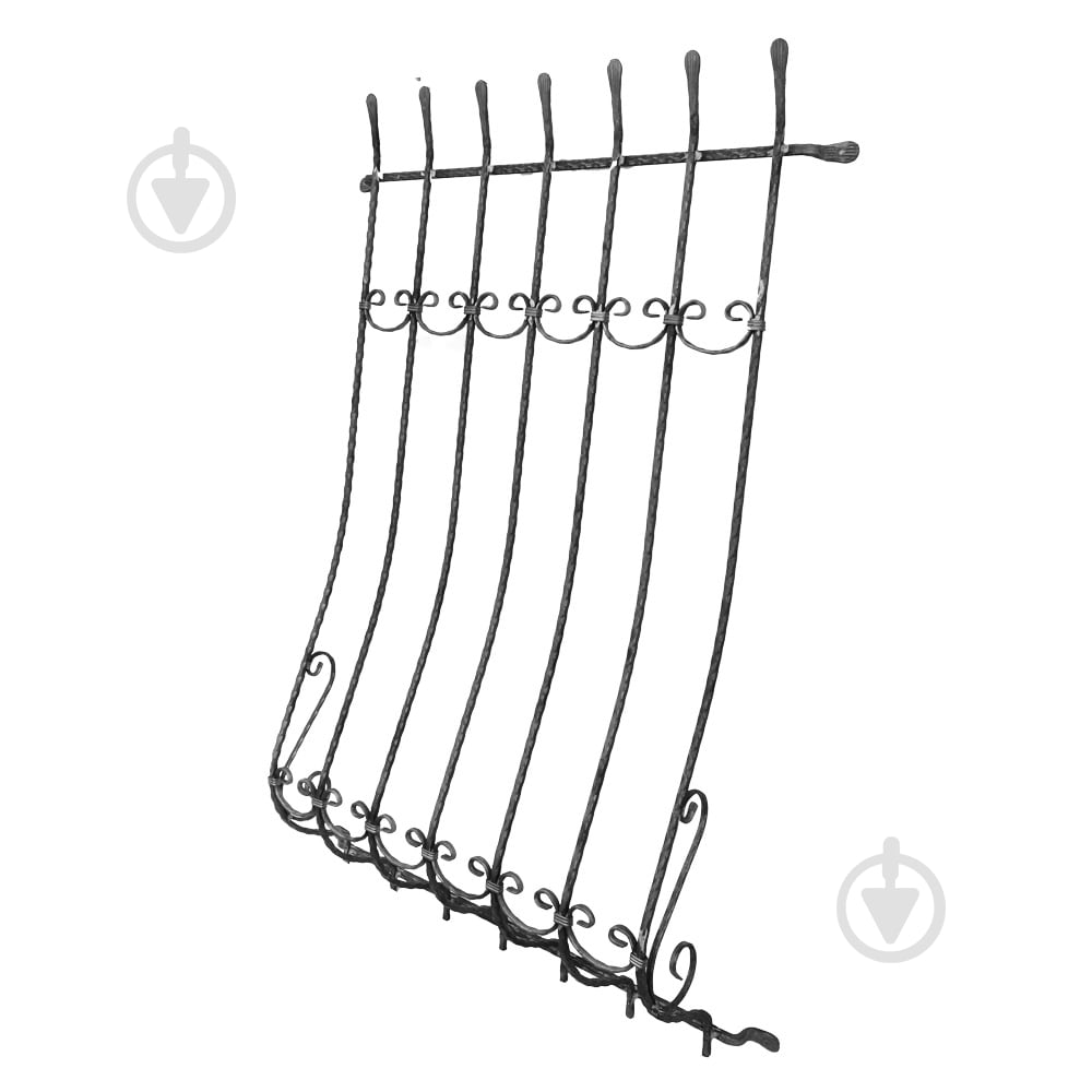 Решетка на окно Артдеко БКР-01 1550х960х220 мм - фото 1