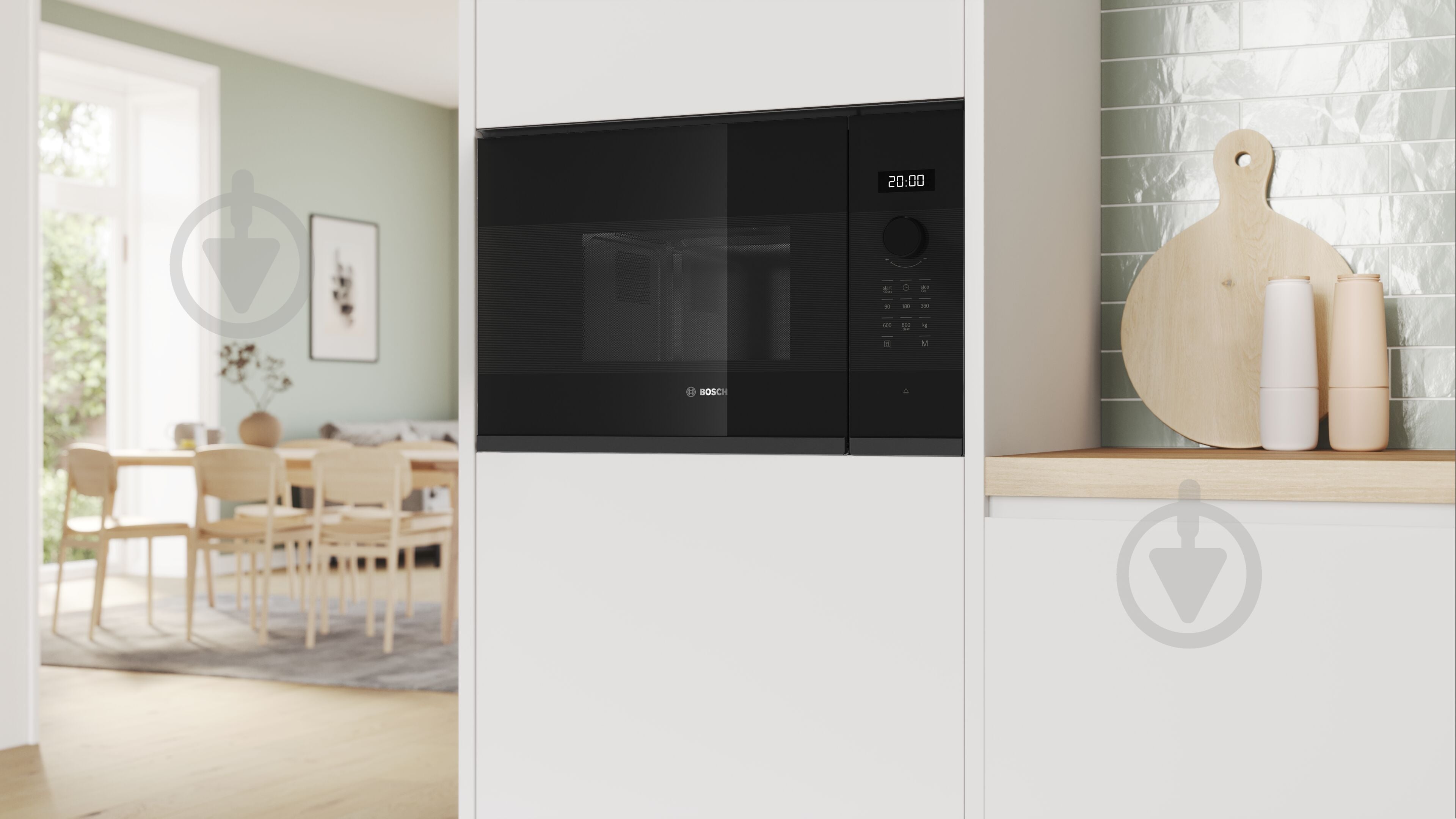 Встраиваемая микроволновая печь Bosch BFL524MH2 - фото 5