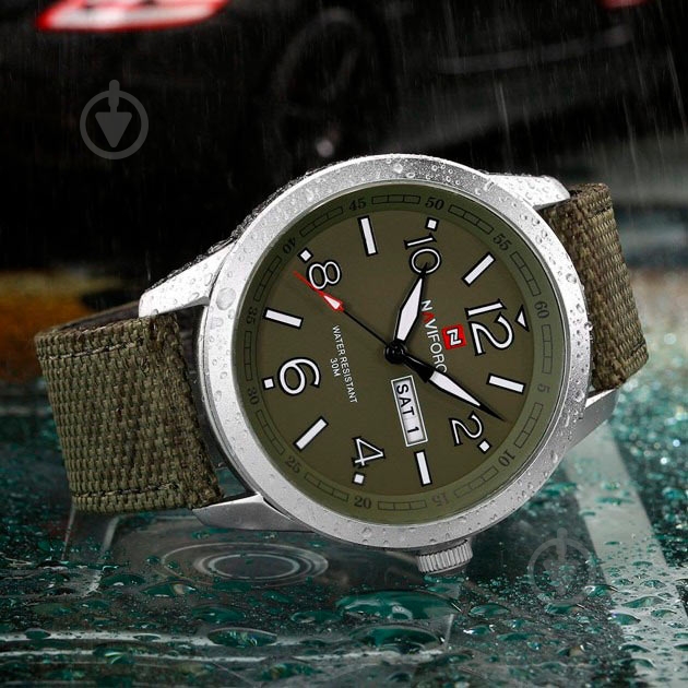 Наручные часы NaviForce Forest SWGN-NF9101 green - фото 5