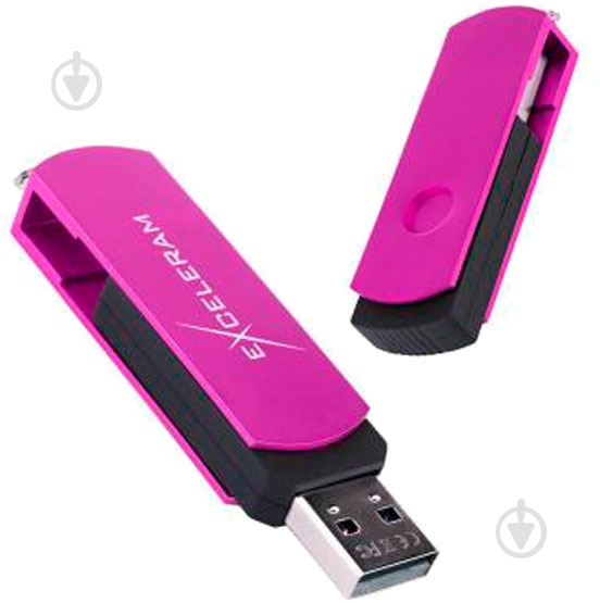 Флеш-пам'ять USB Exceleram P2 Series 32 ГБ USB 2.0 violet (EXP2U2PUB32) - фото 1