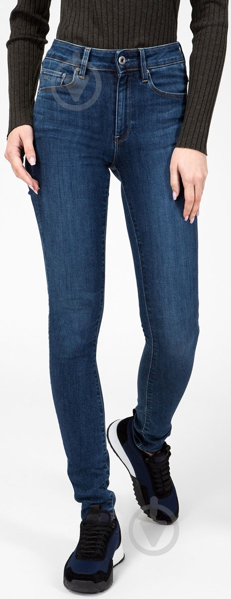 Джинсы G-Star RAW 3301 High Skinny Wmn NEW D05175,8968-9362 р. 25-32 синий - фото 1 Джинсы G-Star RAW 3301 High Skinny Wmn NEW D05175,8968-9362 р. 25-32 синий - фото 1
