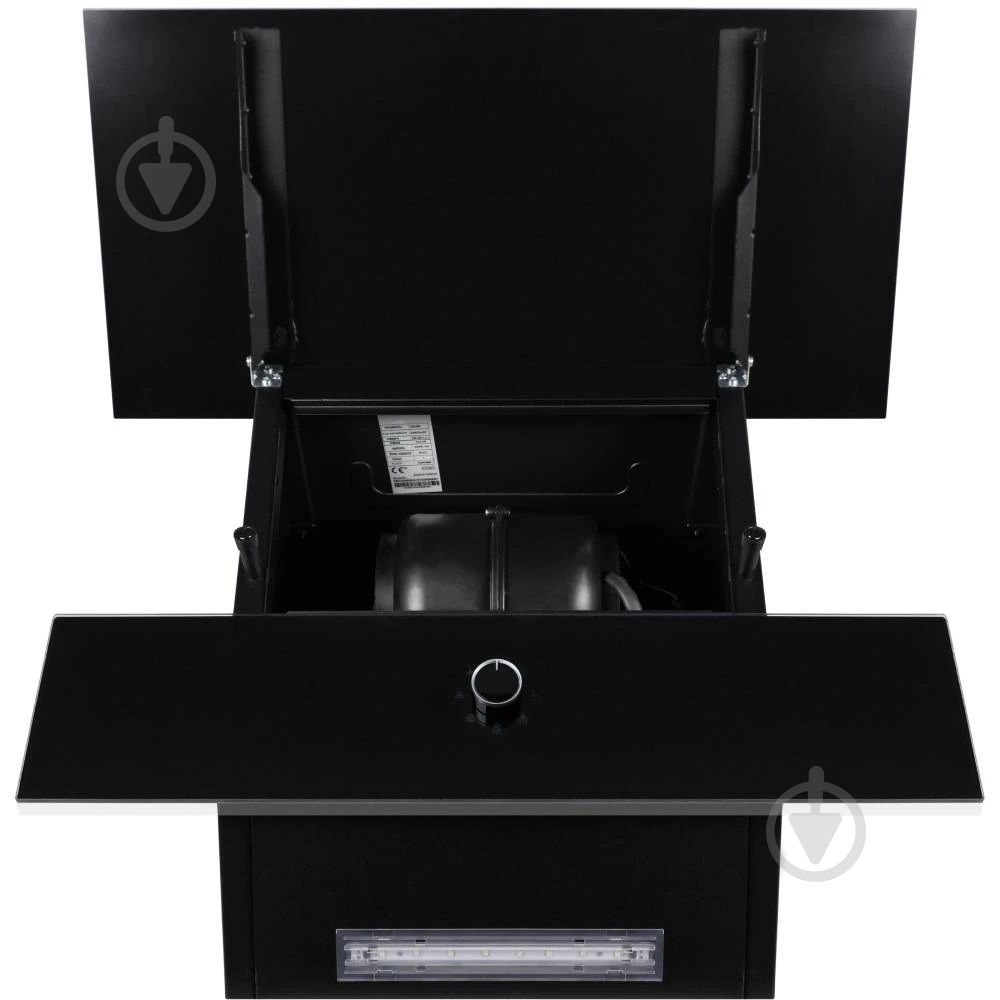 Вытяжка Kumtel EBG-630B-A0A BLACK - фото 3