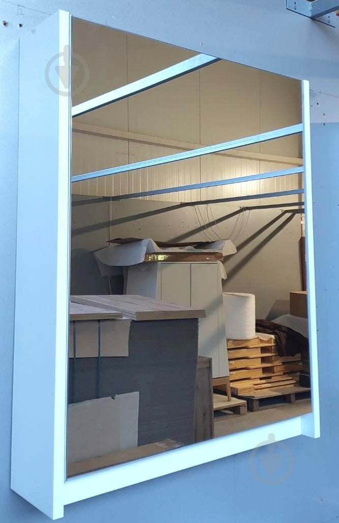 Зеркальный шкаф ЮВЕНТА "Ester-60" белый - фото 3