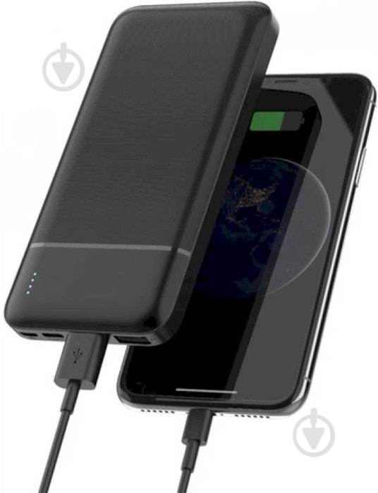 Повербанк PLATINET 10000 mAh black (PMPB10W705B) - фото 5