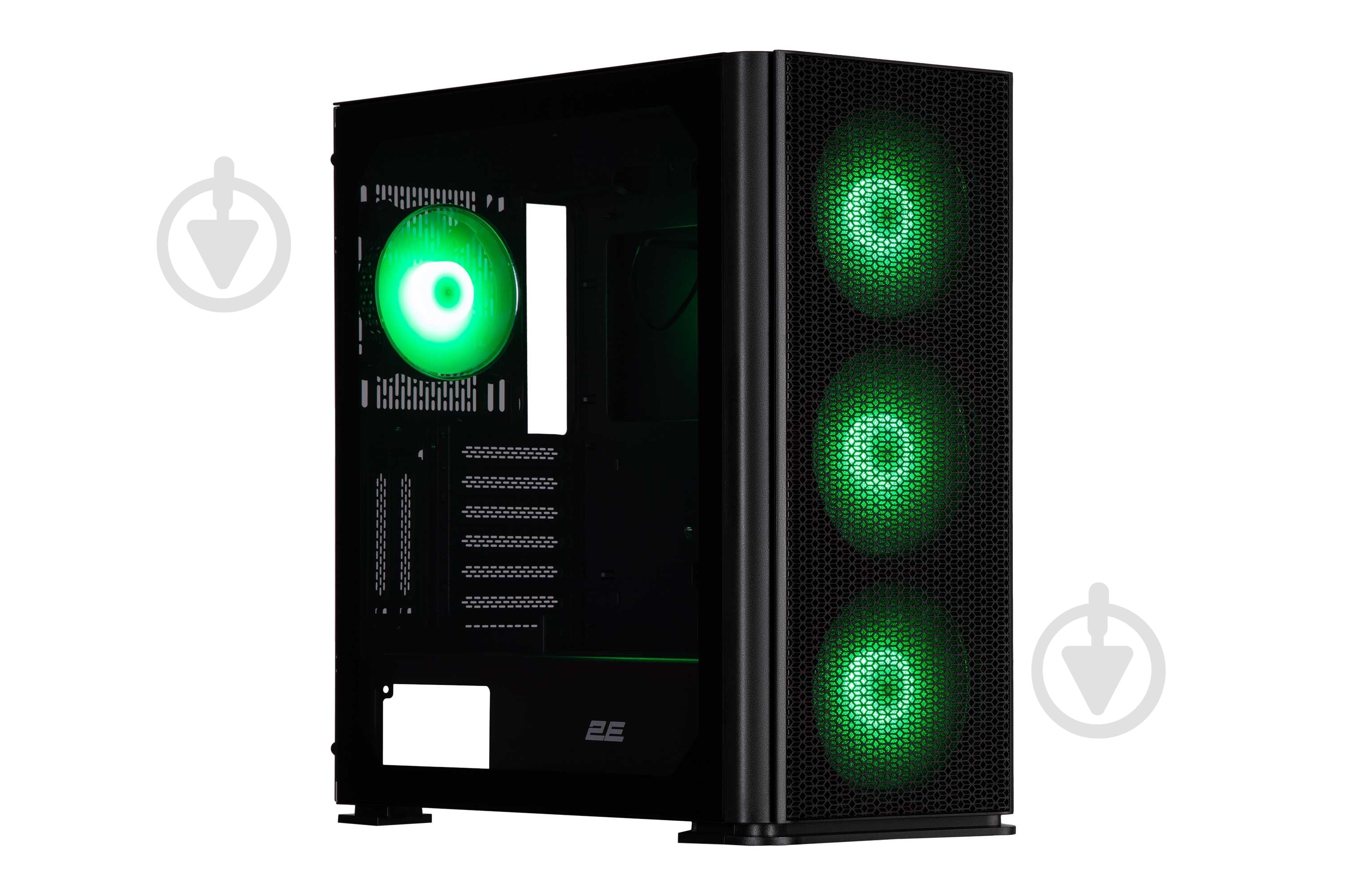 Корпус 2E Vertex Tempered Glass без БП (2E-GI01B) black - фото 21