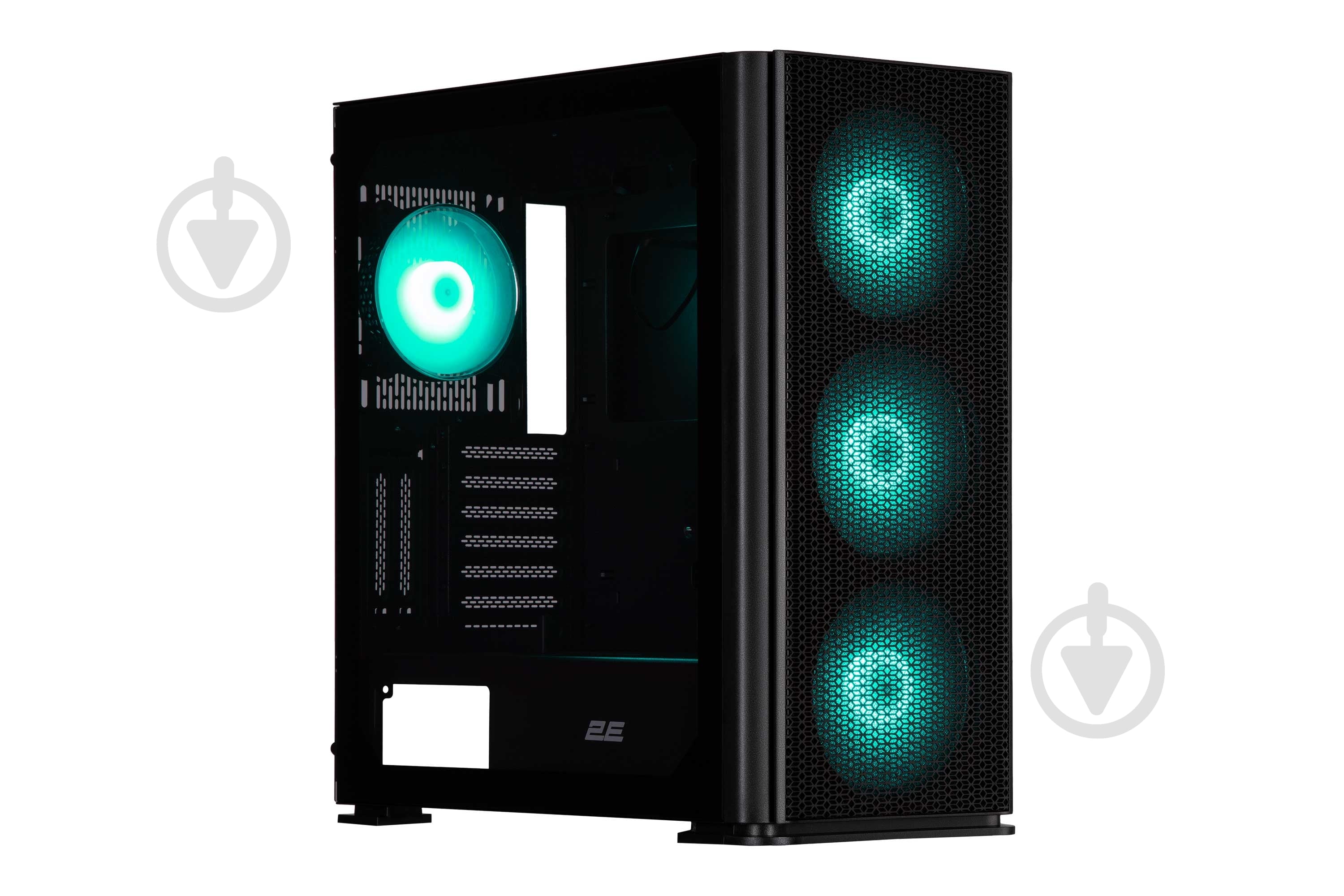 Корпус 2E Vertex Tempered Glass без БП (2E-GI01B) black - фото 18