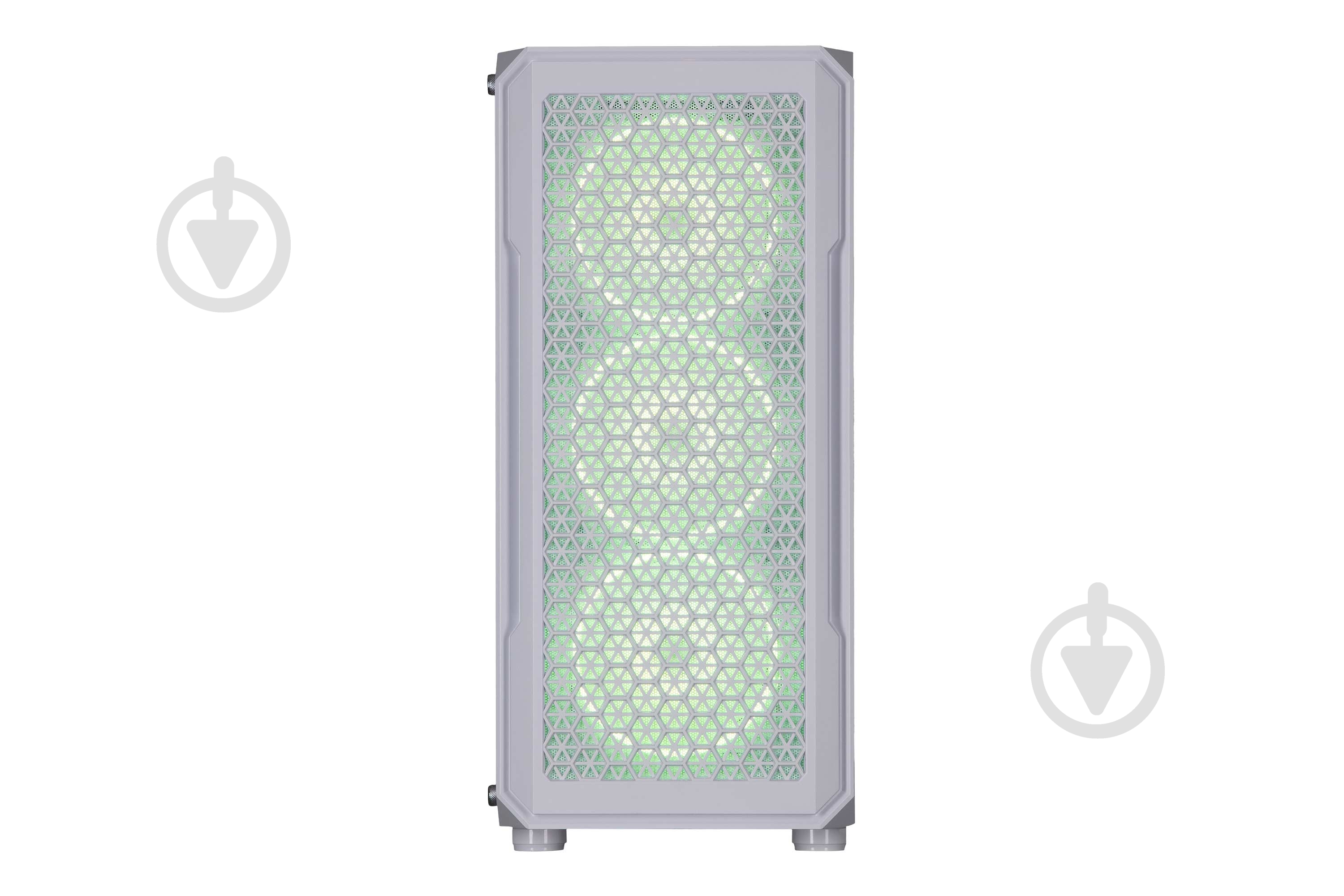 Корпус 2E Hexagon Tempered Glass без БП (2E-G338W) white - фото 9 Корпус 2E Hexagon Tempered Glass без БП (2E-G338W) white - фото 9
