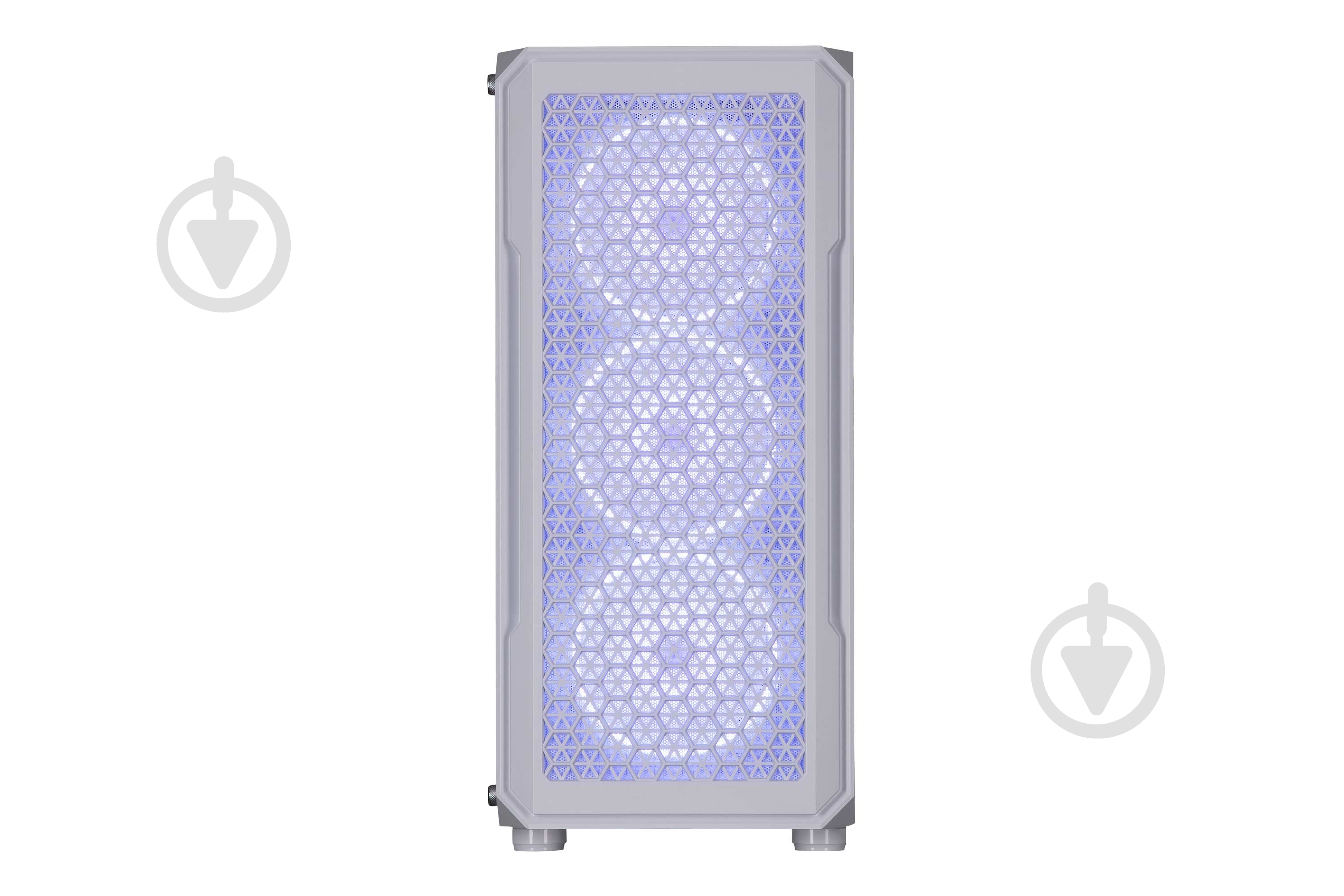 Корпус 2E Hexagon Tempered Glass без БП (2E-G338W) white - фото 8 Корпус 2E Hexagon Tempered Glass без БП (2E-G338W) white - фото 8