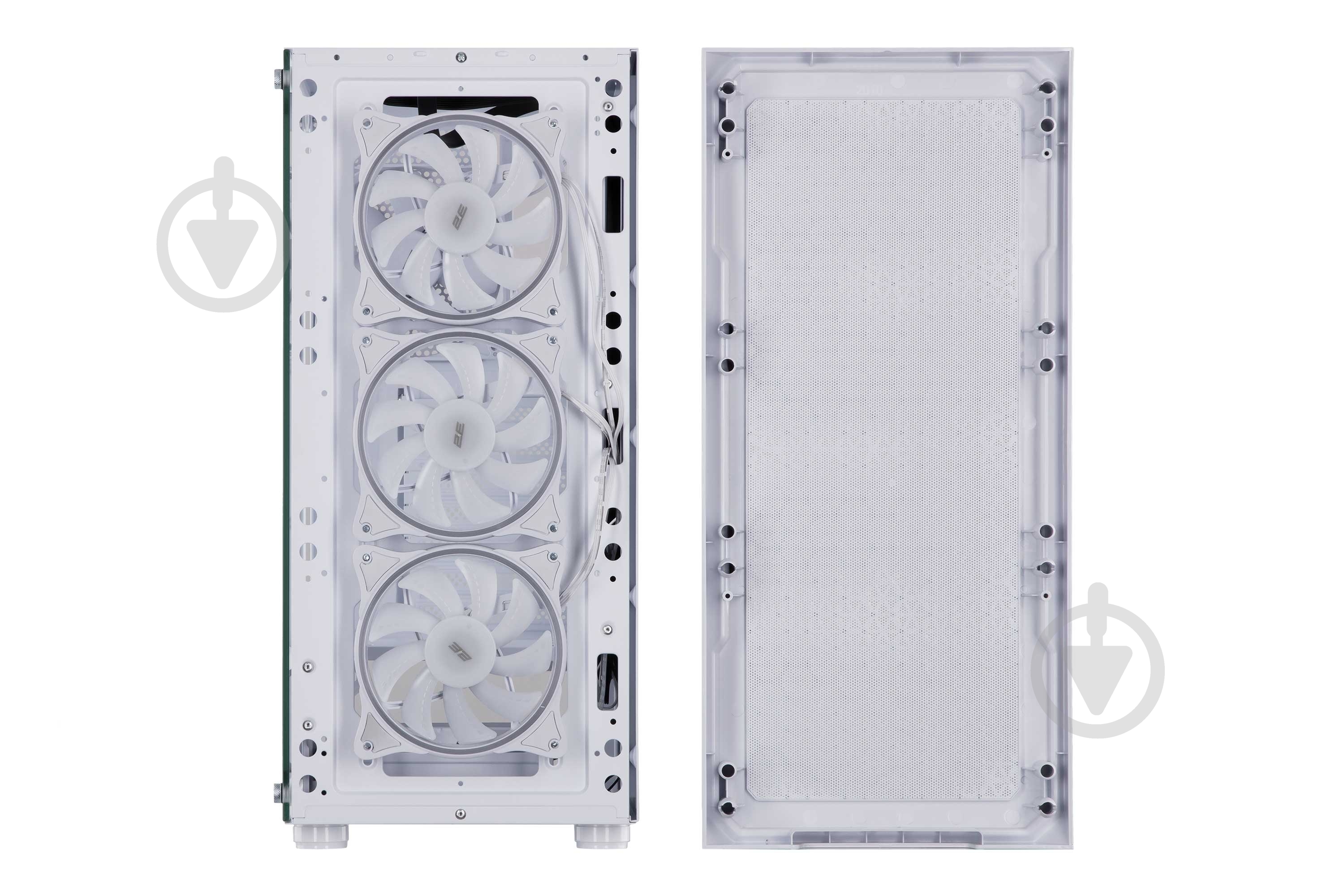 Корпус 2E Hexagon Tempered Glass без БП (2E-G338W) white - фото 22 Корпус 2E Hexagon Tempered Glass без БП (2E-G338W) white - фото 22