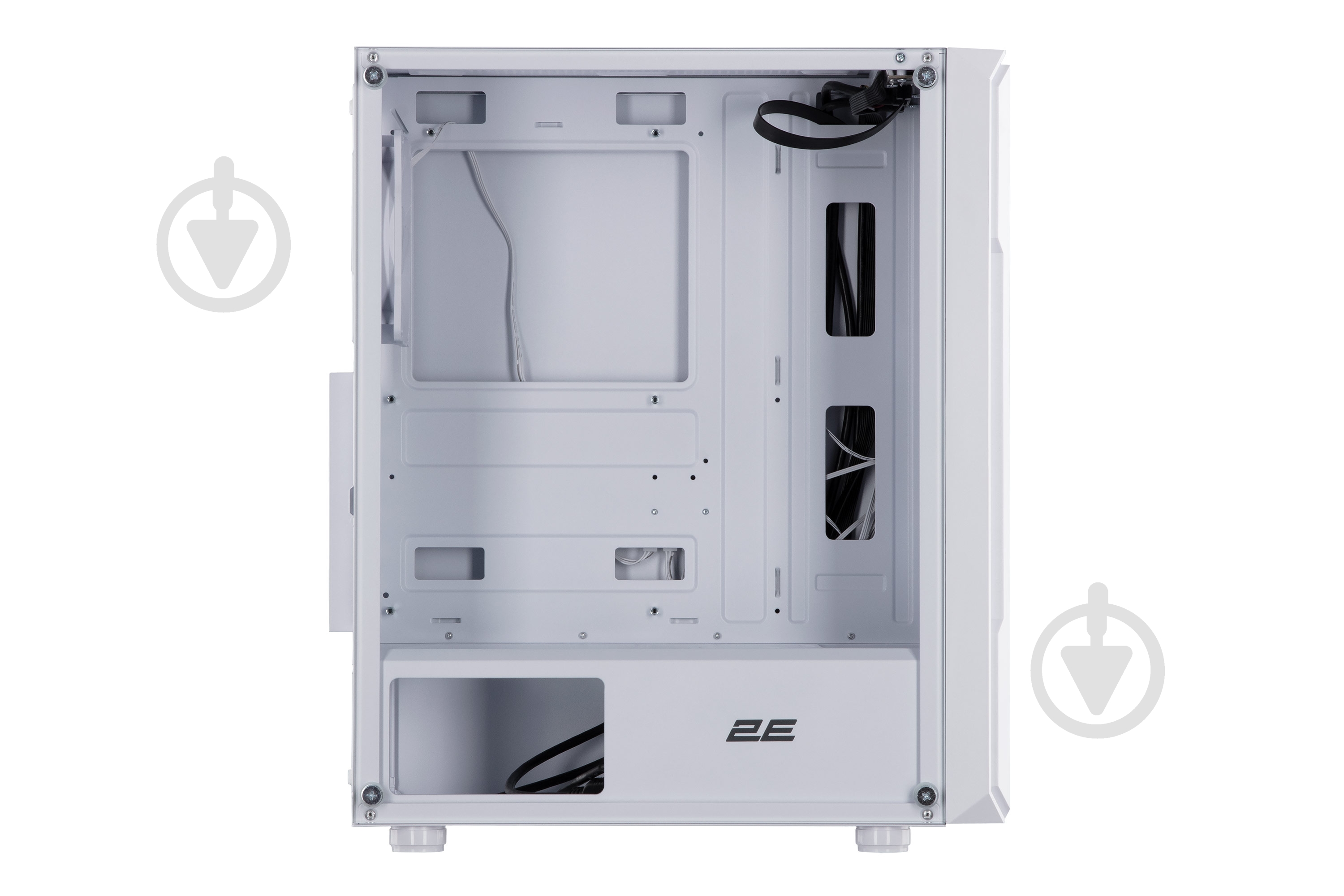 Корпус 2E Hexagon Tempered Glass без БП (2E-G338W) white - фото 23 Корпус 2E Hexagon Tempered Glass без БП (2E-G338W) white - фото 23