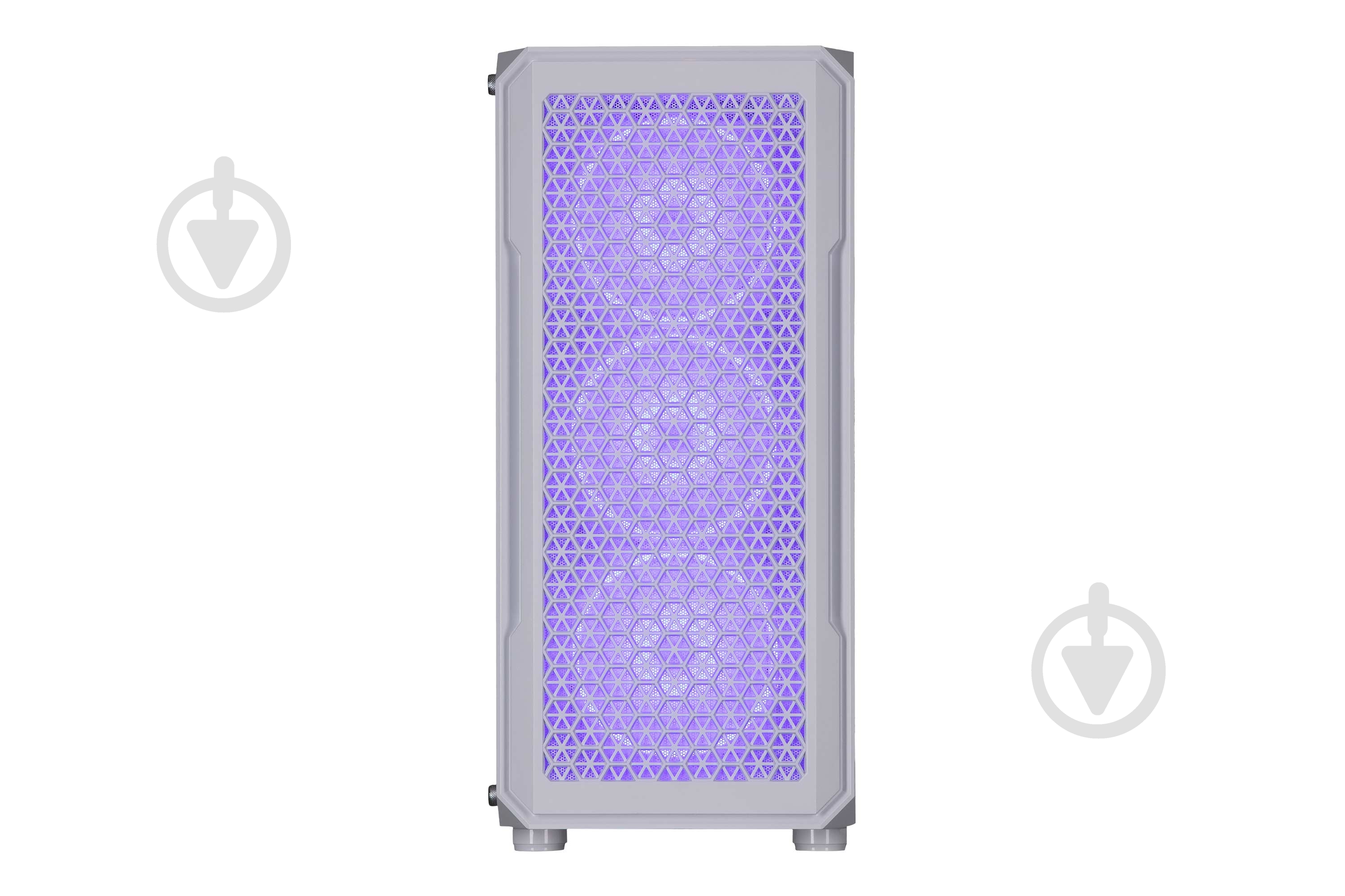 Корпус 2E Hexagon Tempered Glass без БП (2E-G338W) white - фото 10 Корпус 2E Hexagon Tempered Glass без БП (2E-G338W) white - фото 10