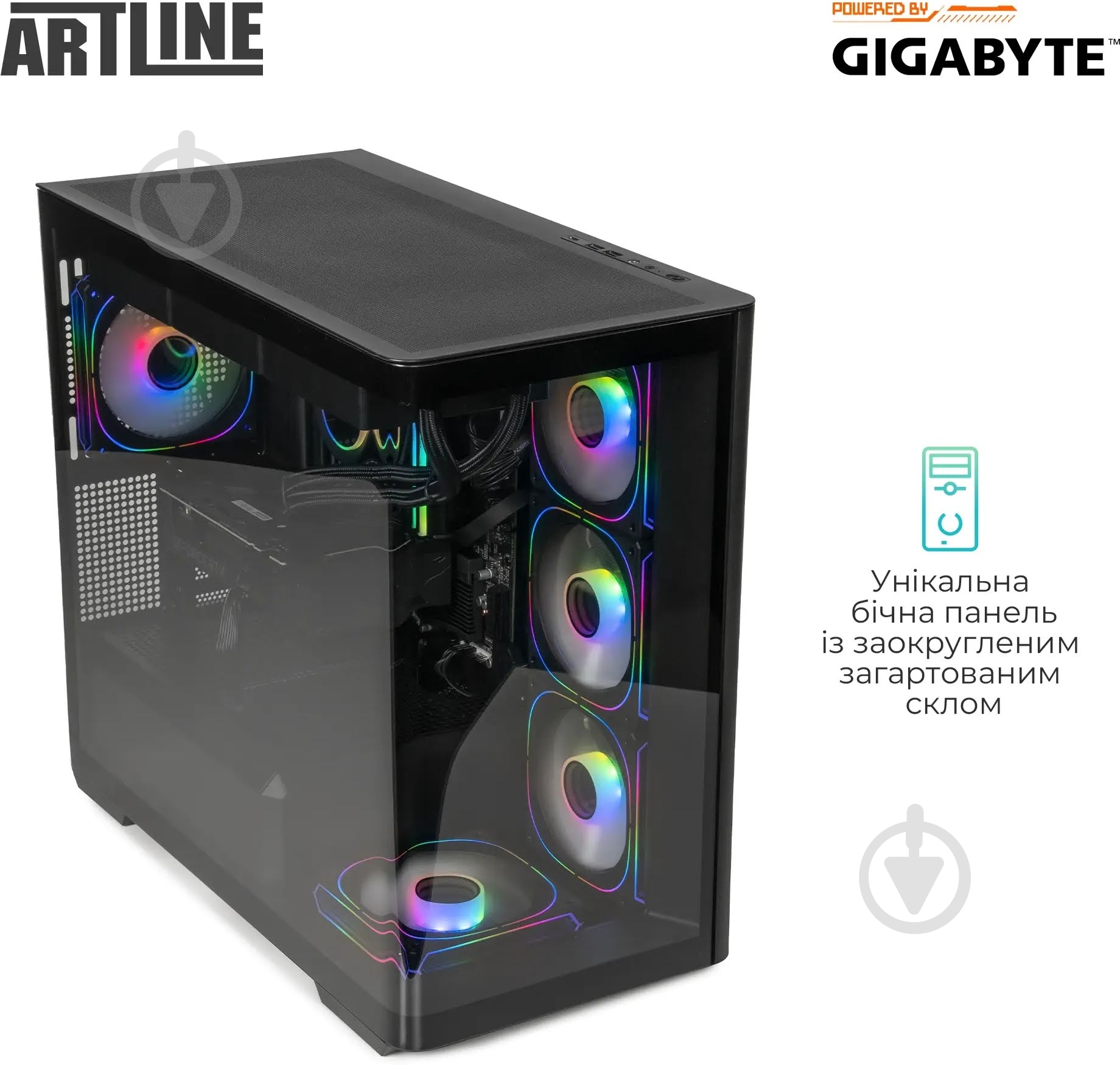 Компьютер Artline Gaming TANK Windows 11 Home (Tankv97Win) black - фото 9 Компьютер Artline Gaming TANK Windows 11 Home (Tankv97Win) black - фото 9