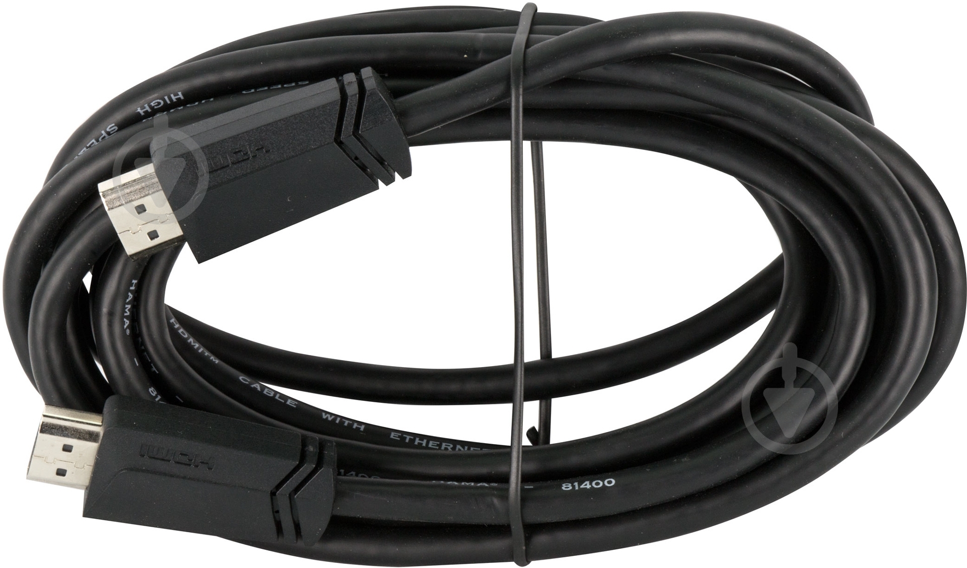 Кабель HAMA HDMI – HDMI 3 м черный (122101) - фото 2