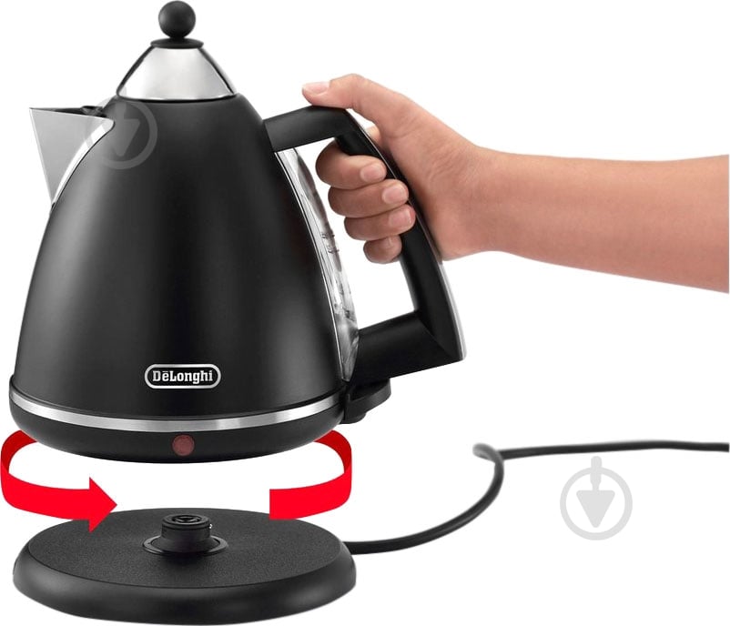 Электрочайник Delonghi KBX 2016 BK Argento - фото 5
