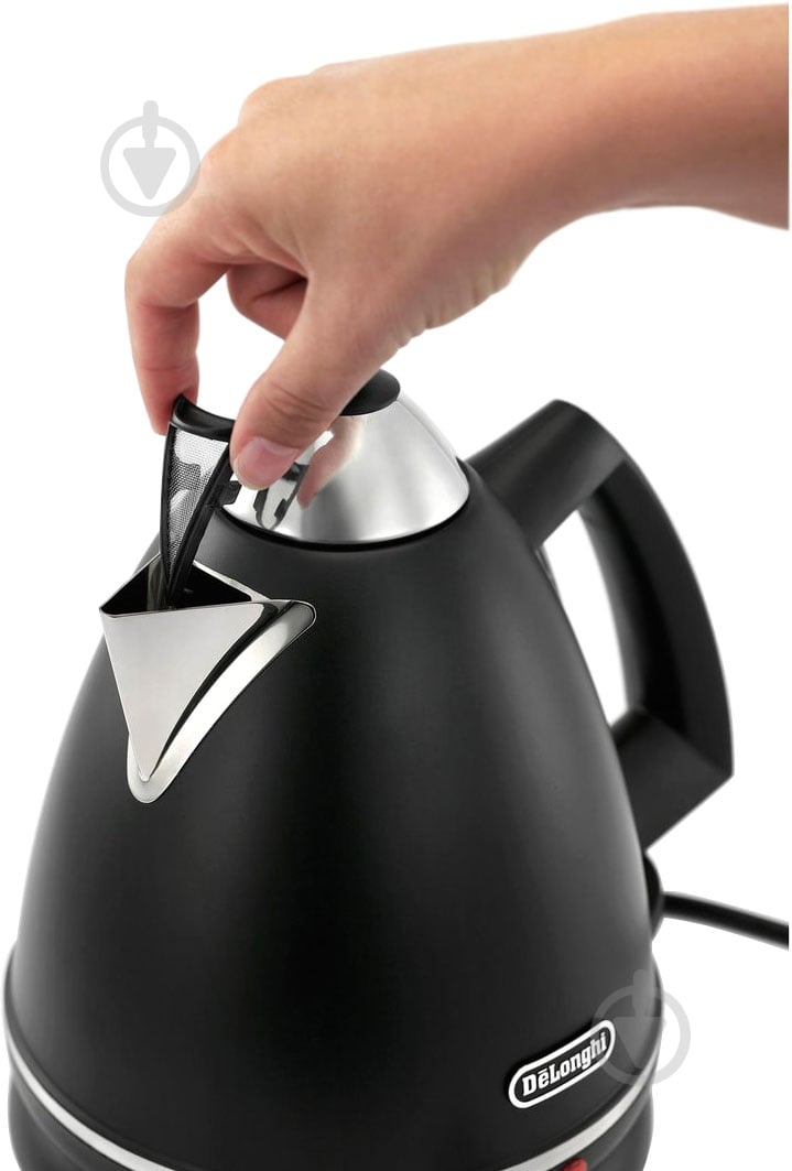 Электрочайник Delonghi KBX 2016 BK Argento - фото 4