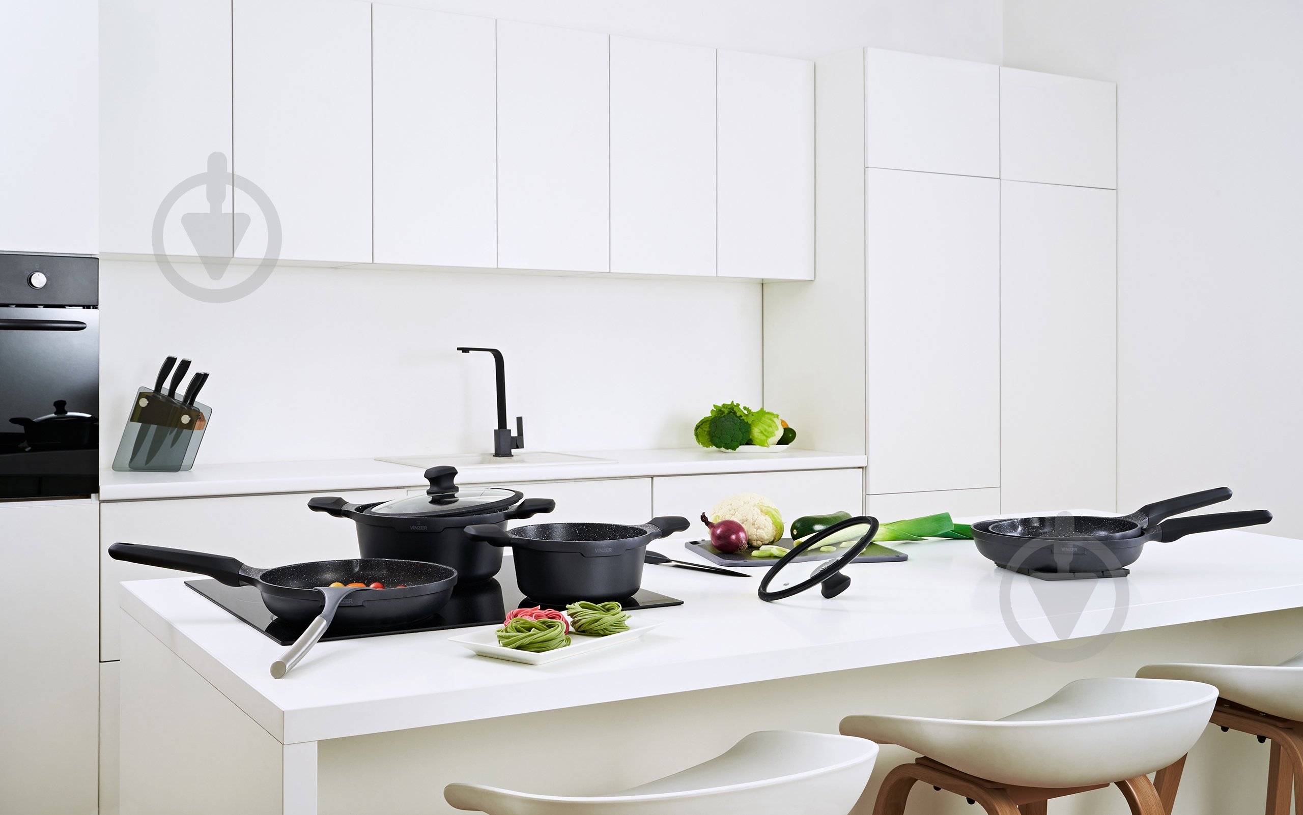 Каструля з кришкою Vinzer Kuro Induction Line 2,2 л 50427 - фото 6