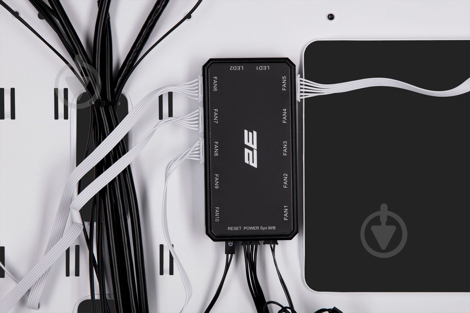 Корпус 2E Vertex Tempered Glass без БП (2E-GI01W) white - фото 19