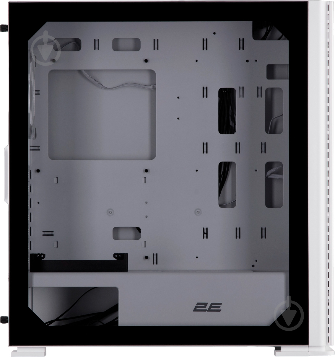 Корпус 2E Vertex Tempered Glass без БП (2E-GI01W) white - фото 3
