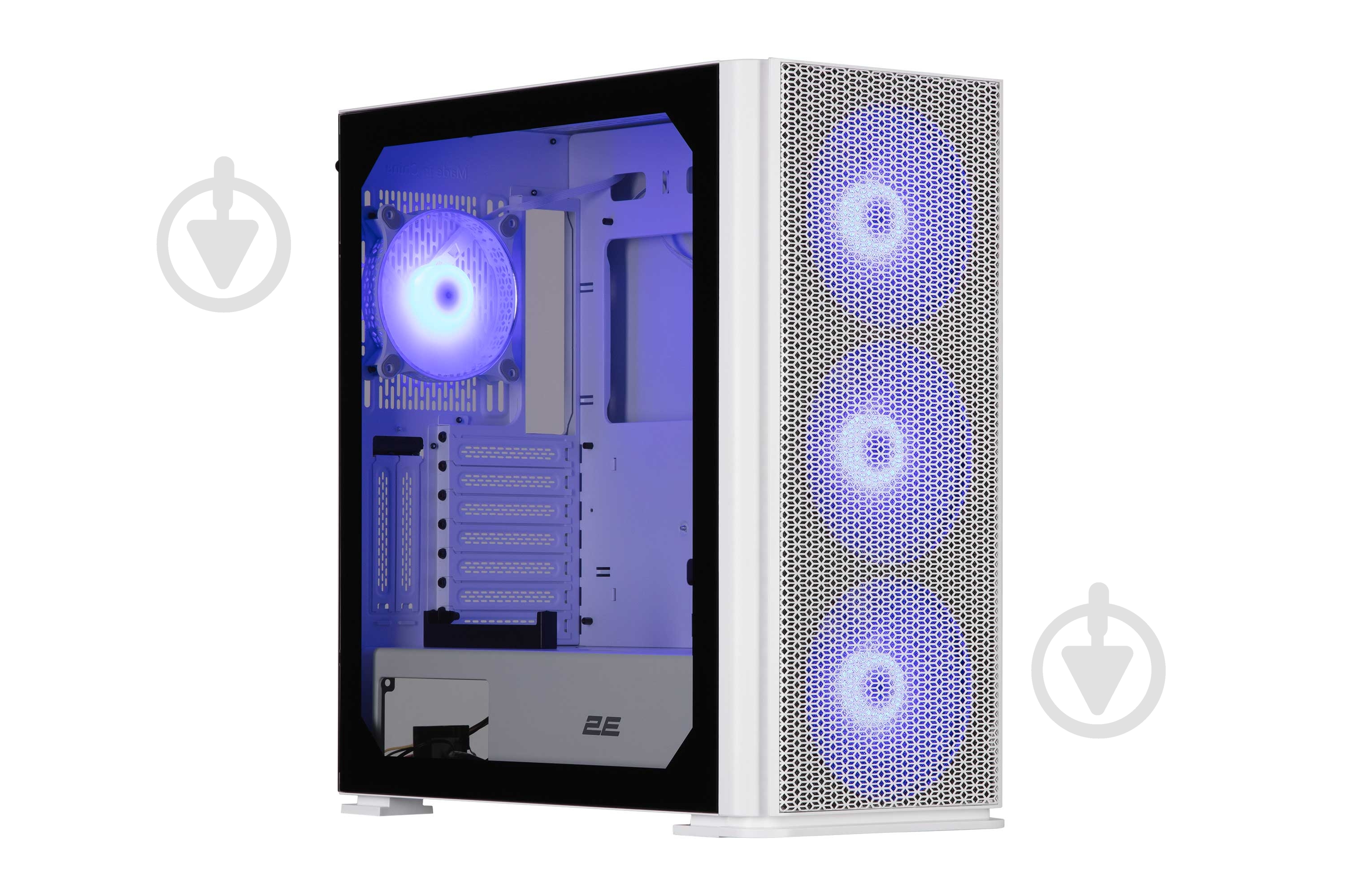 Корпус 2E Vertex Tempered Glass без БП (2E-GI01W) white - фото 13