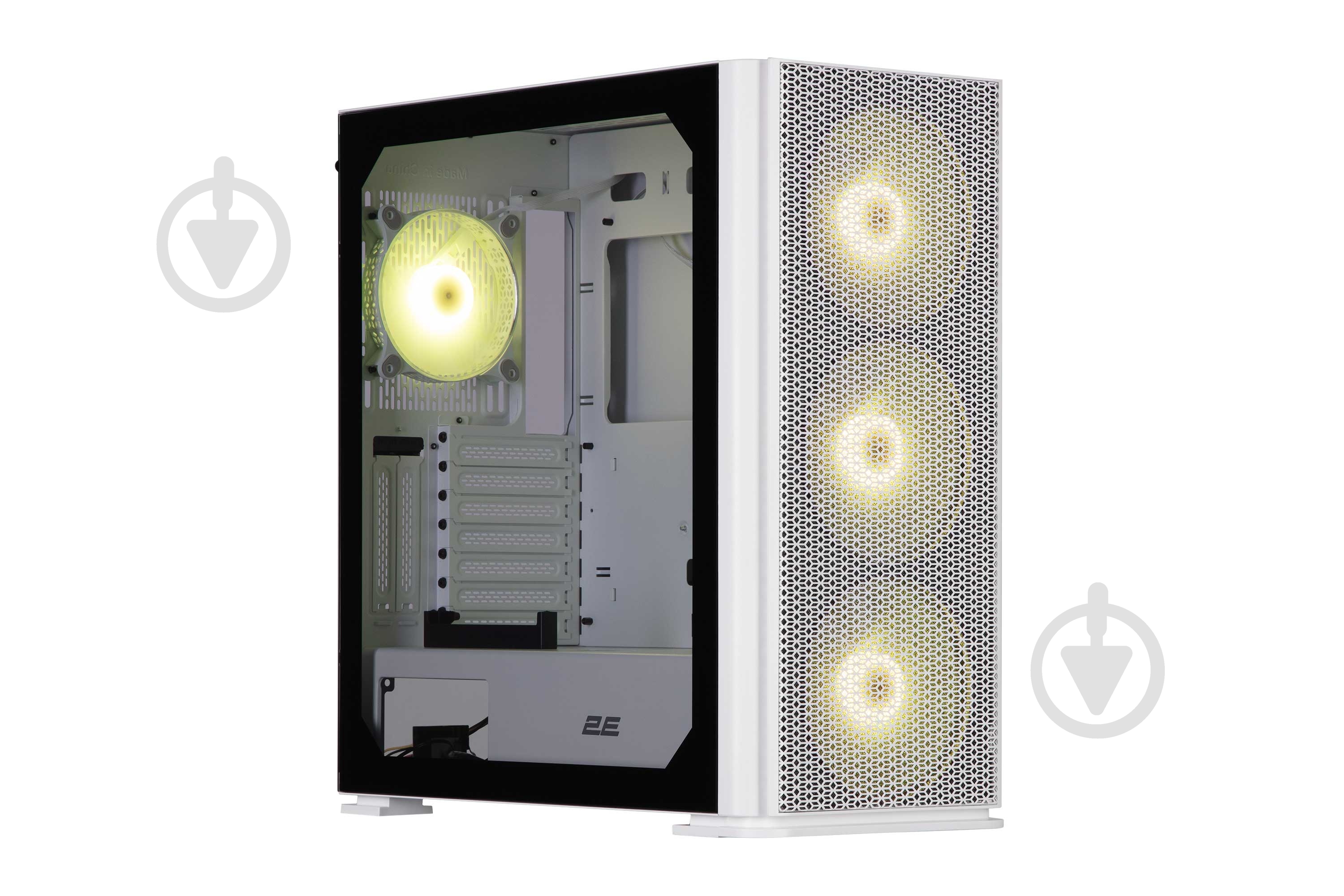 Корпус 2E Vertex Tempered Glass без БП (2E-GI01W) white - фото 11