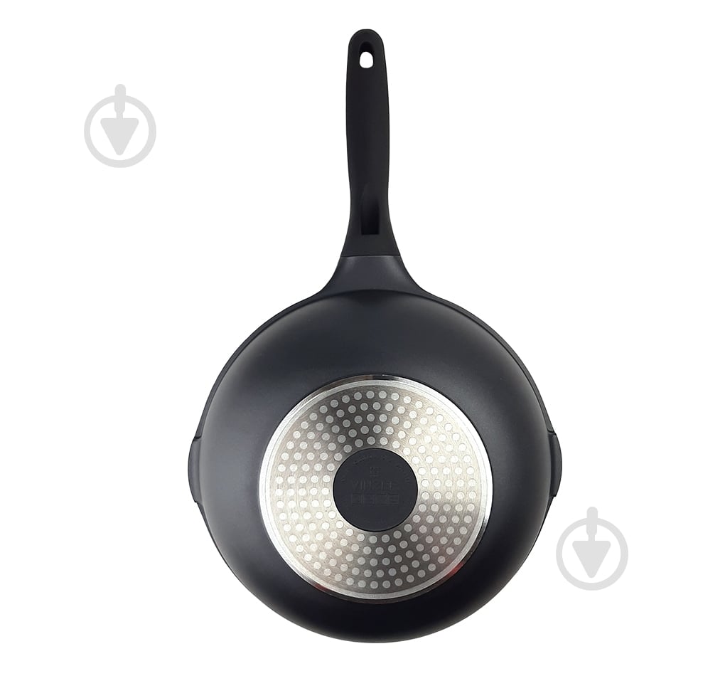Сковорода wok Vinzer WOK 28 см Kuro Induction Line 50425 - фото 3