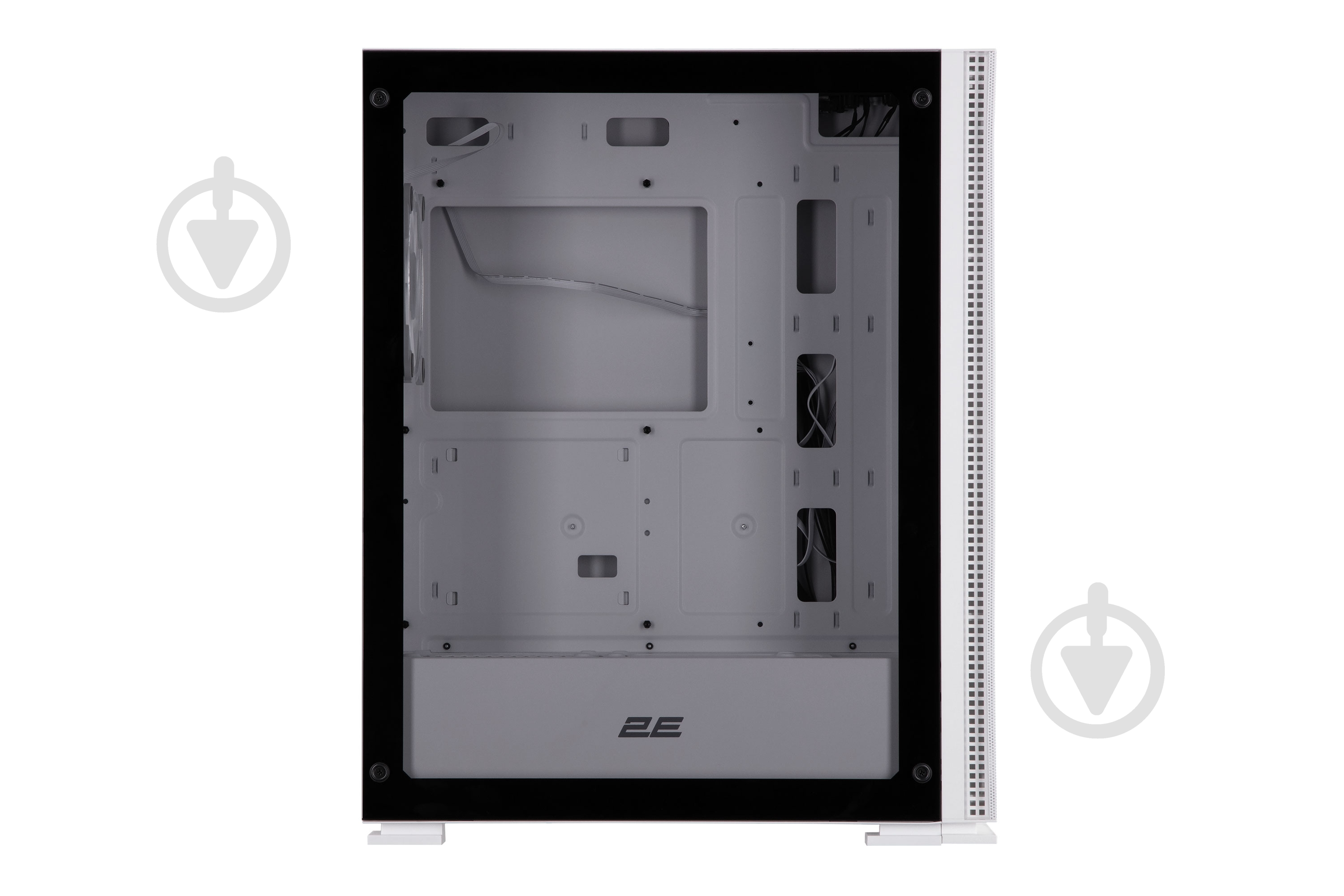Корпус 2E Virtus Neo Tempered Glass без БП (2E-G3301NW) white - фото 7