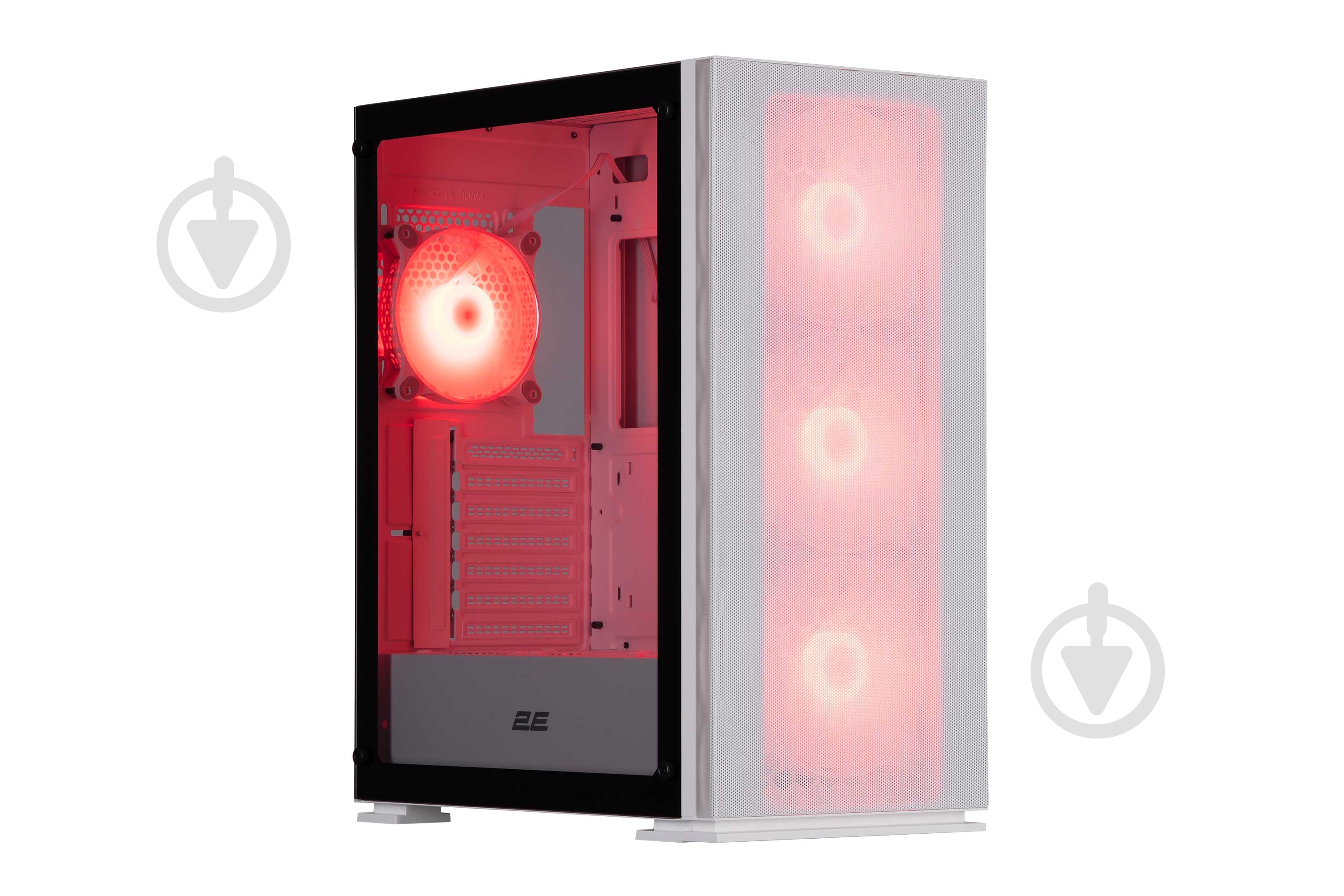 Корпус 2E Virtus Neo Tempered Glass без БП (2E-G3301NW) white - фото 19