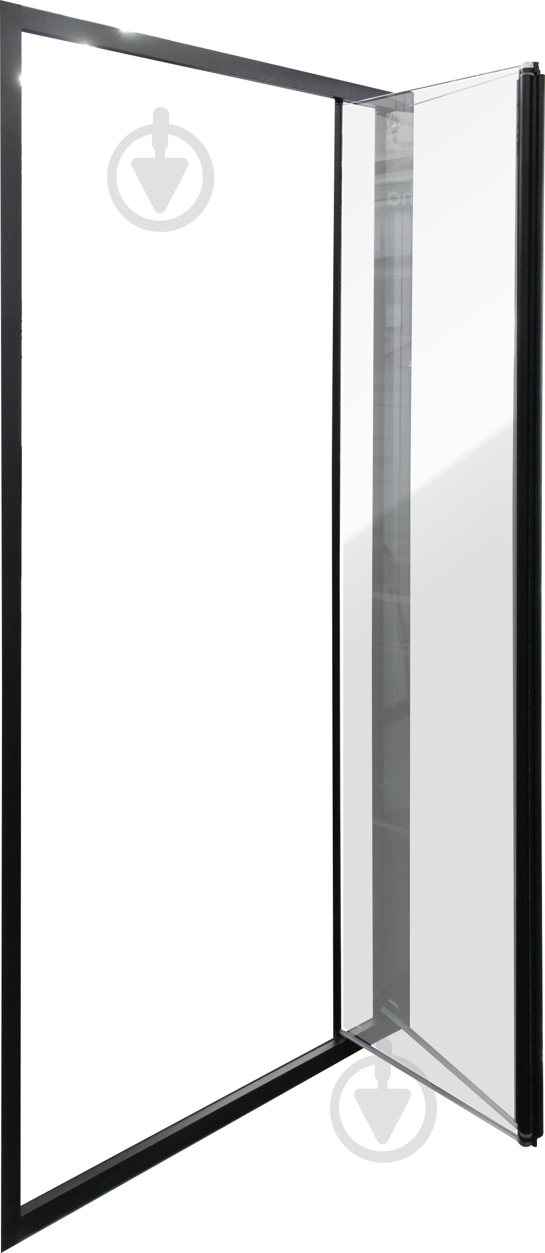 Душевые двери Bravat Black Line 100х200 см - фото 3 Душевые двери Bravat Black Line 100х200 см - фото 3