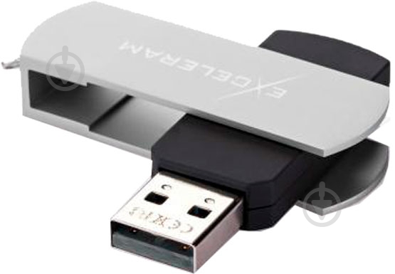Флеш-пам'ять USB Exceleram P2 Series 32 ГБ USB 2.0 silver (EXP2U2SIB32) - фото 2