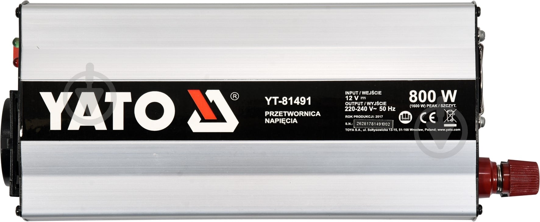 Перетворювач напруги YATO YT-81491 - фото 2