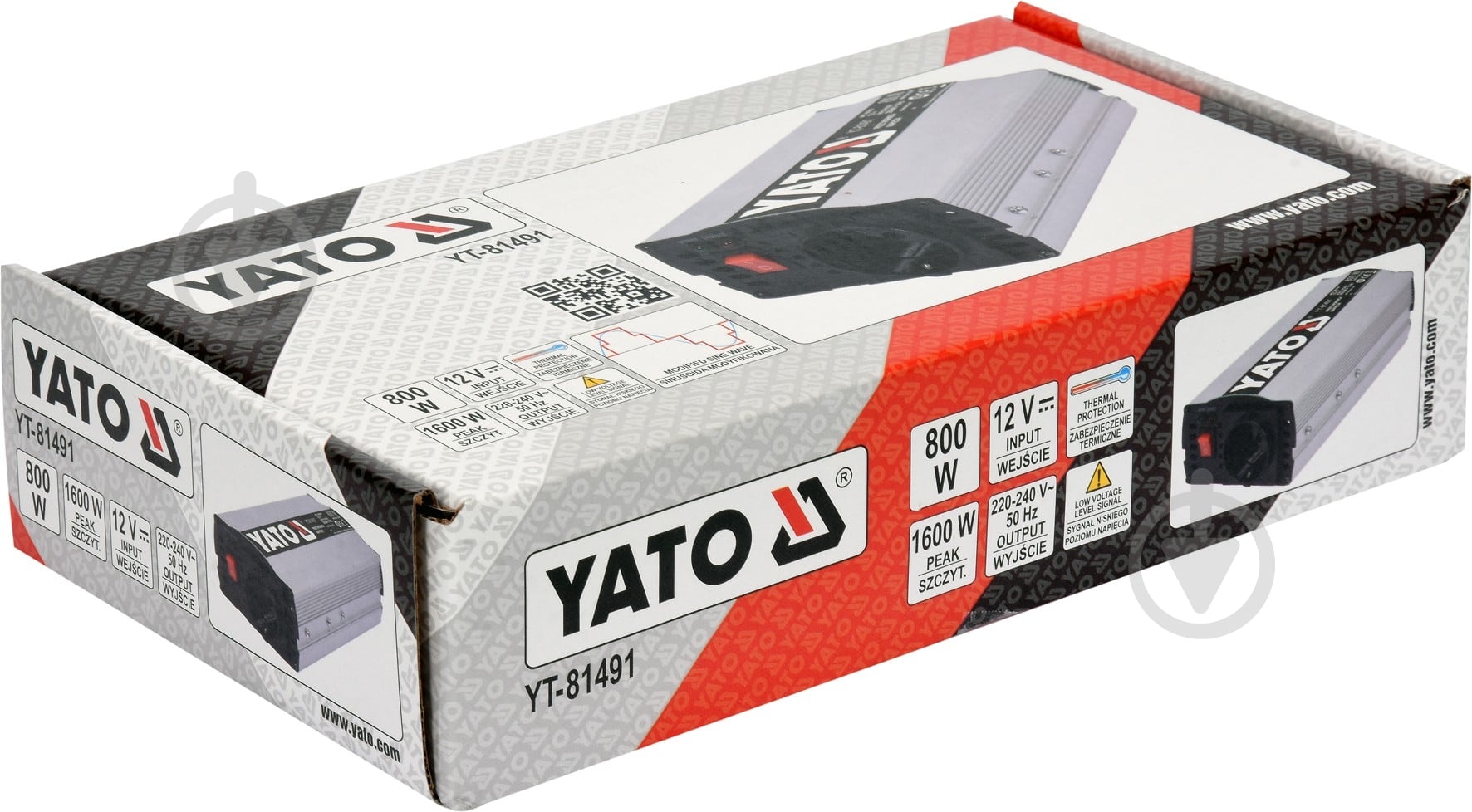 Перетворювач напруги YATO YT-81491 - фото 5
