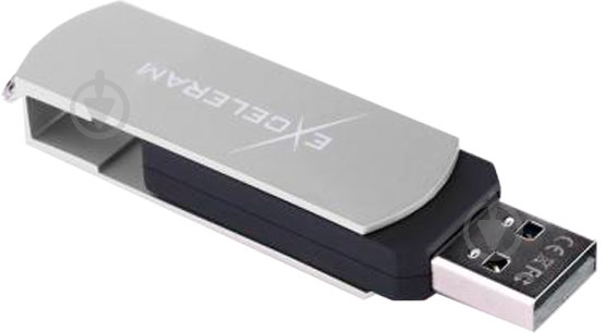 Флеш-пам'ять USB Exceleram P2 Series 64 ГБ USB 2.0 silver (EXP2U2SIB64) - фото 5