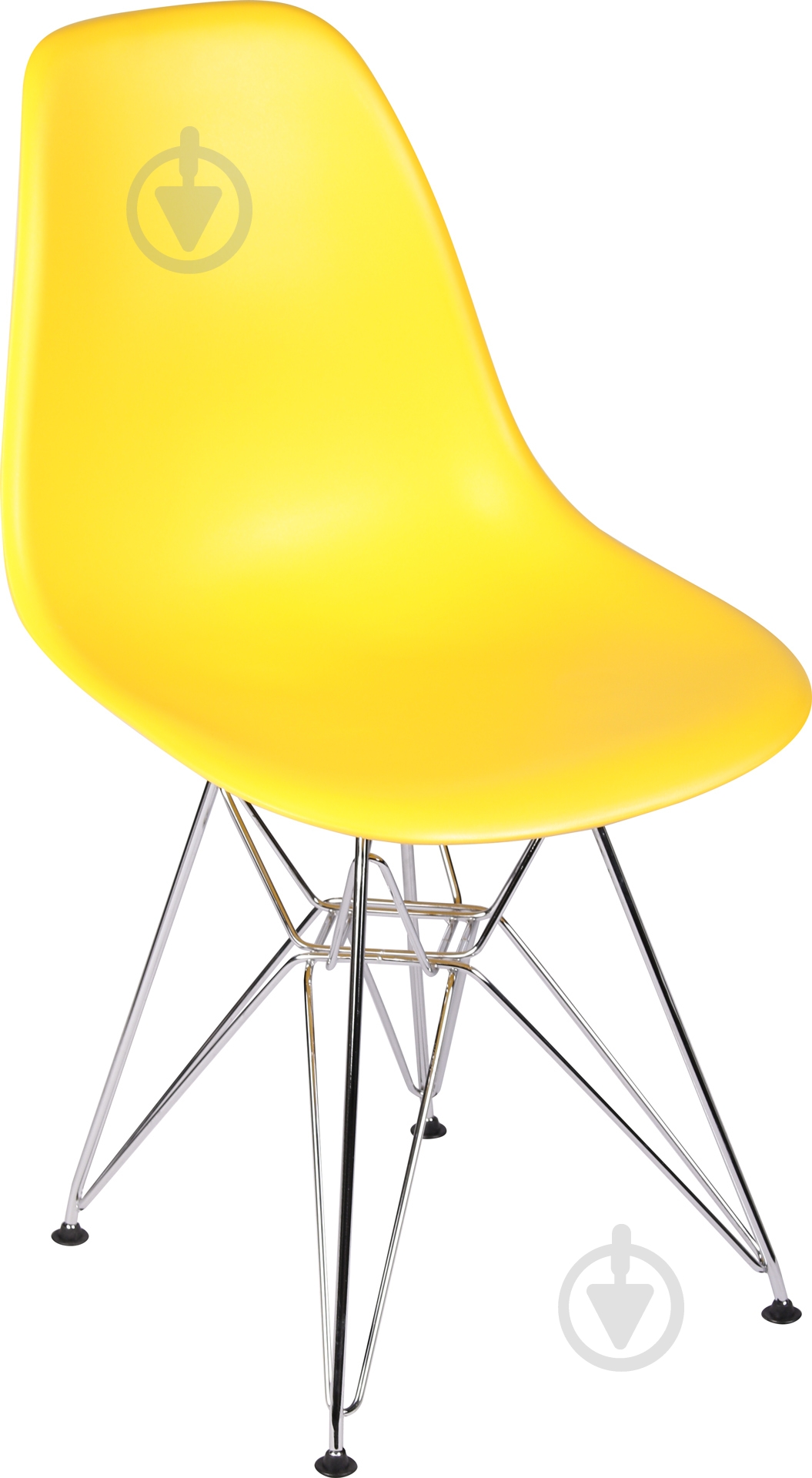 Стул обеденный HF AC-016W желтый хром/желтый - фото 1