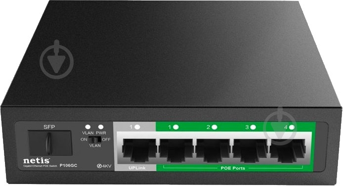 Комутатор Netis P106GC - фото 1 Комутатор Netis P106GC - фото 1