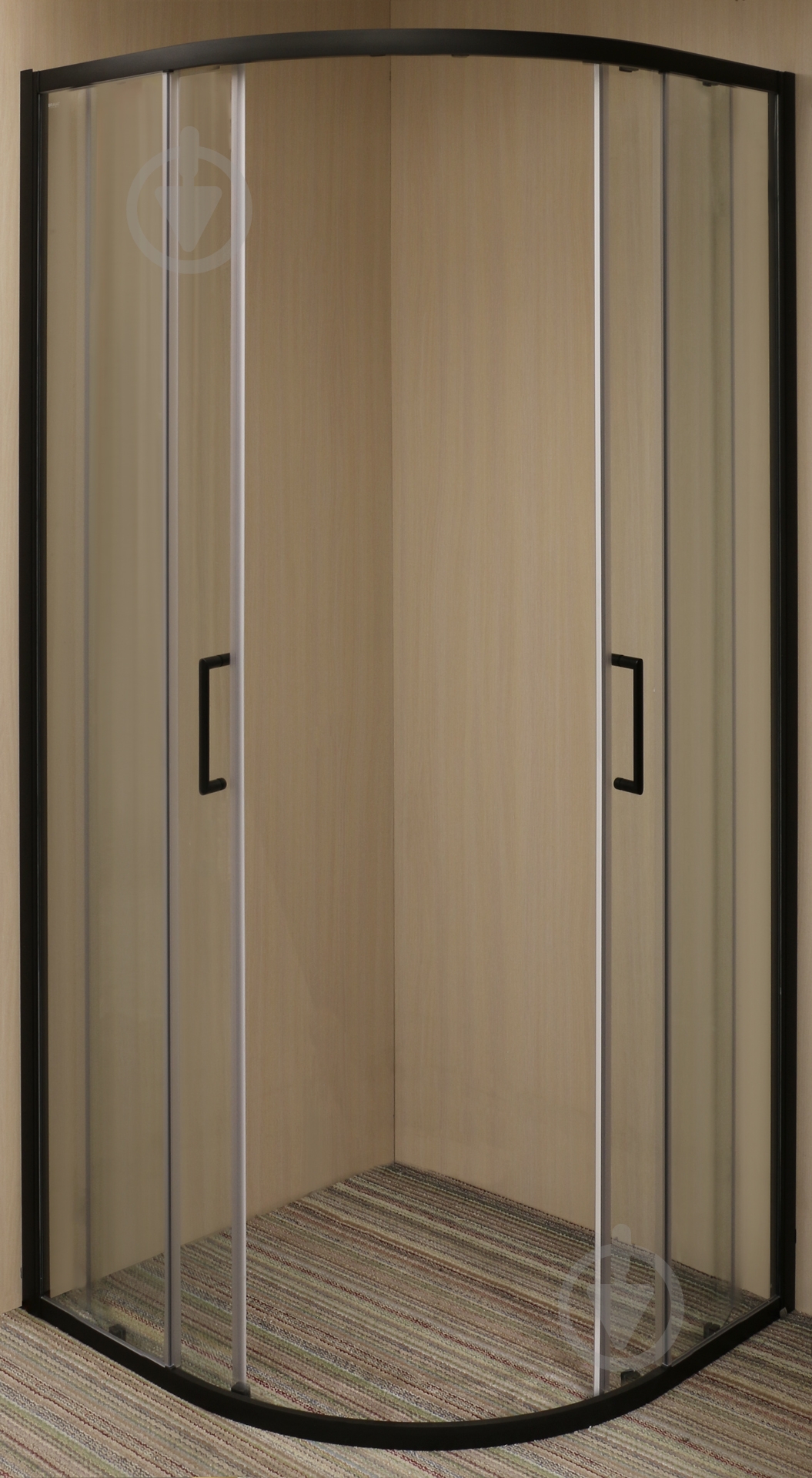 Душевая кабина Bravat Black Line 90х90 - фото 2