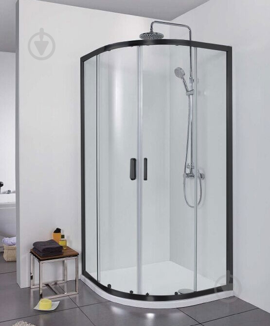 Душевая кабина Bravat Black Line 90х90 - фото 4