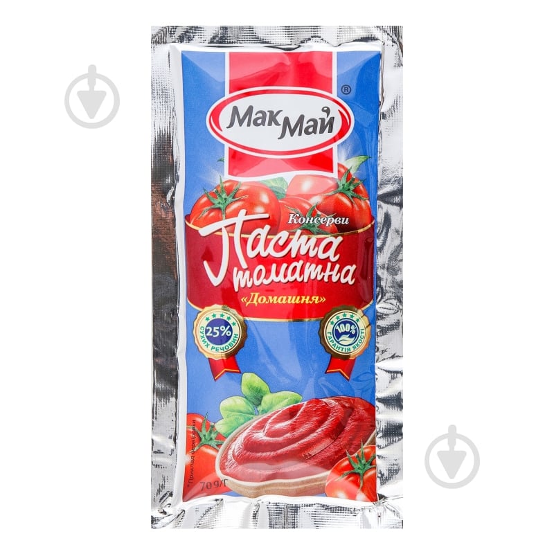Паста томатная Домашняя 25% Сошет 70 г - фото 1