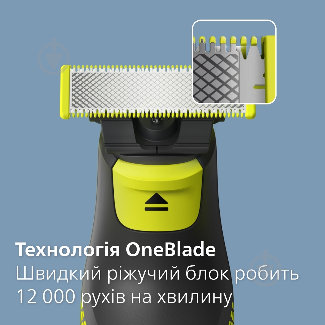 Электробритва-триммер Philips OneBlade Pro 2 в 1 QP6504/15 - фото 3