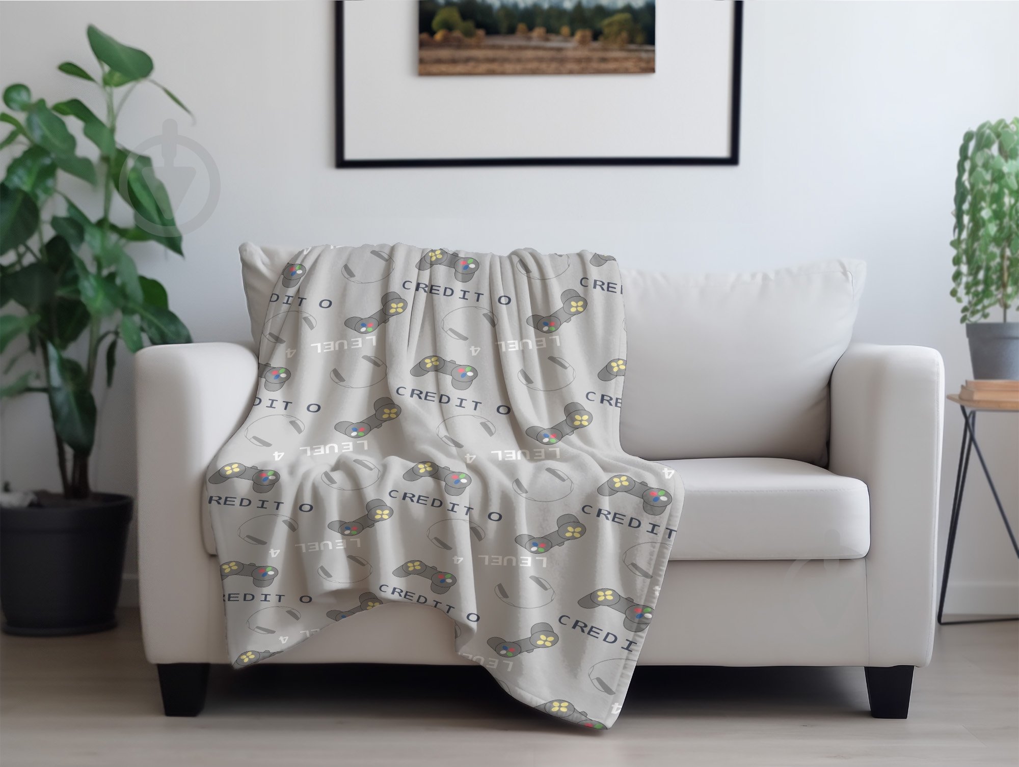 Плед Player 200x220 см мультиколор La Nuit - фото 2 Плед Player 200x220 см мультиколор La Nuit - фото 2