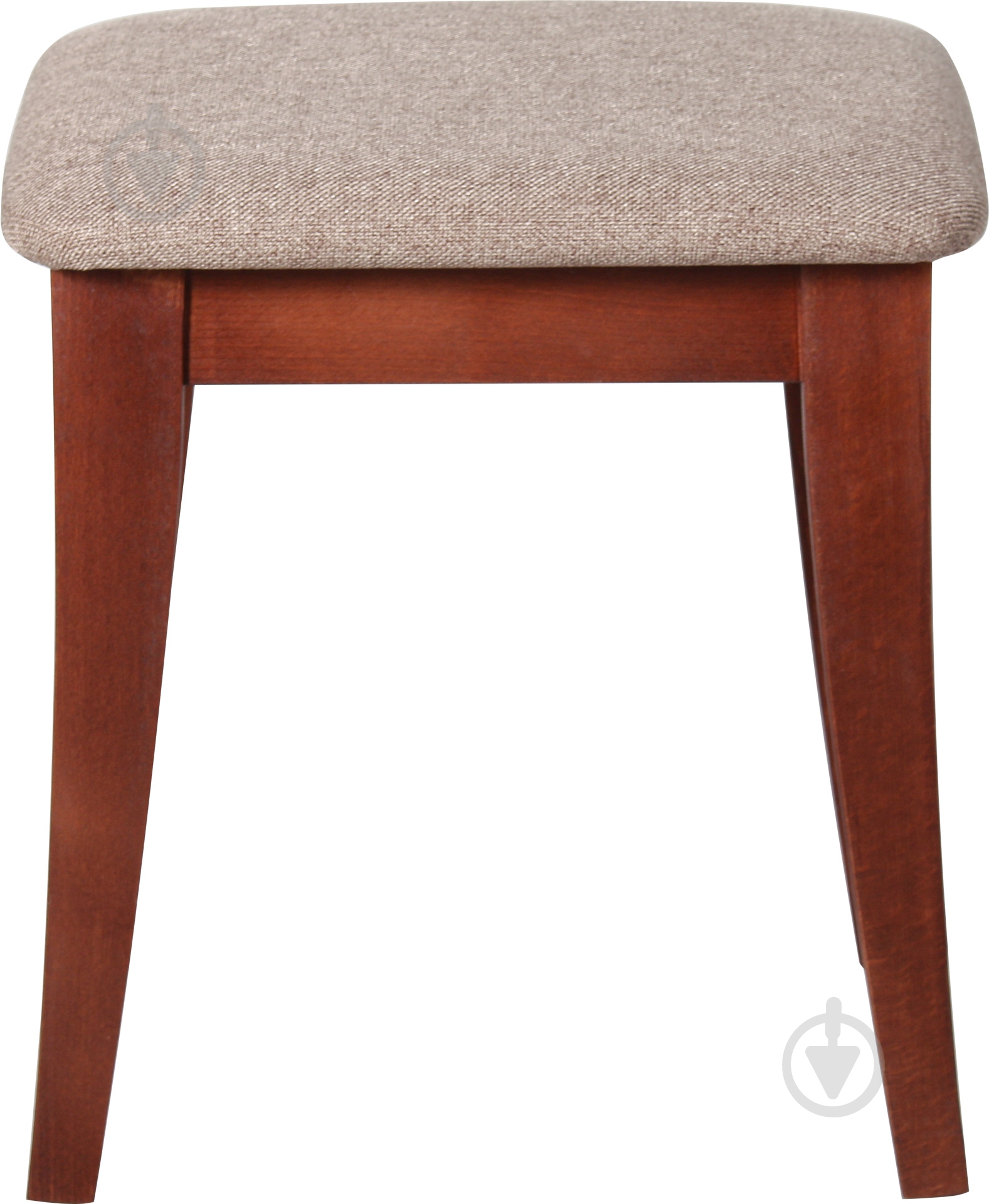 Табурет Скиф МП с мягким сиденьем Соло F15 бежевый / орех - фото 2