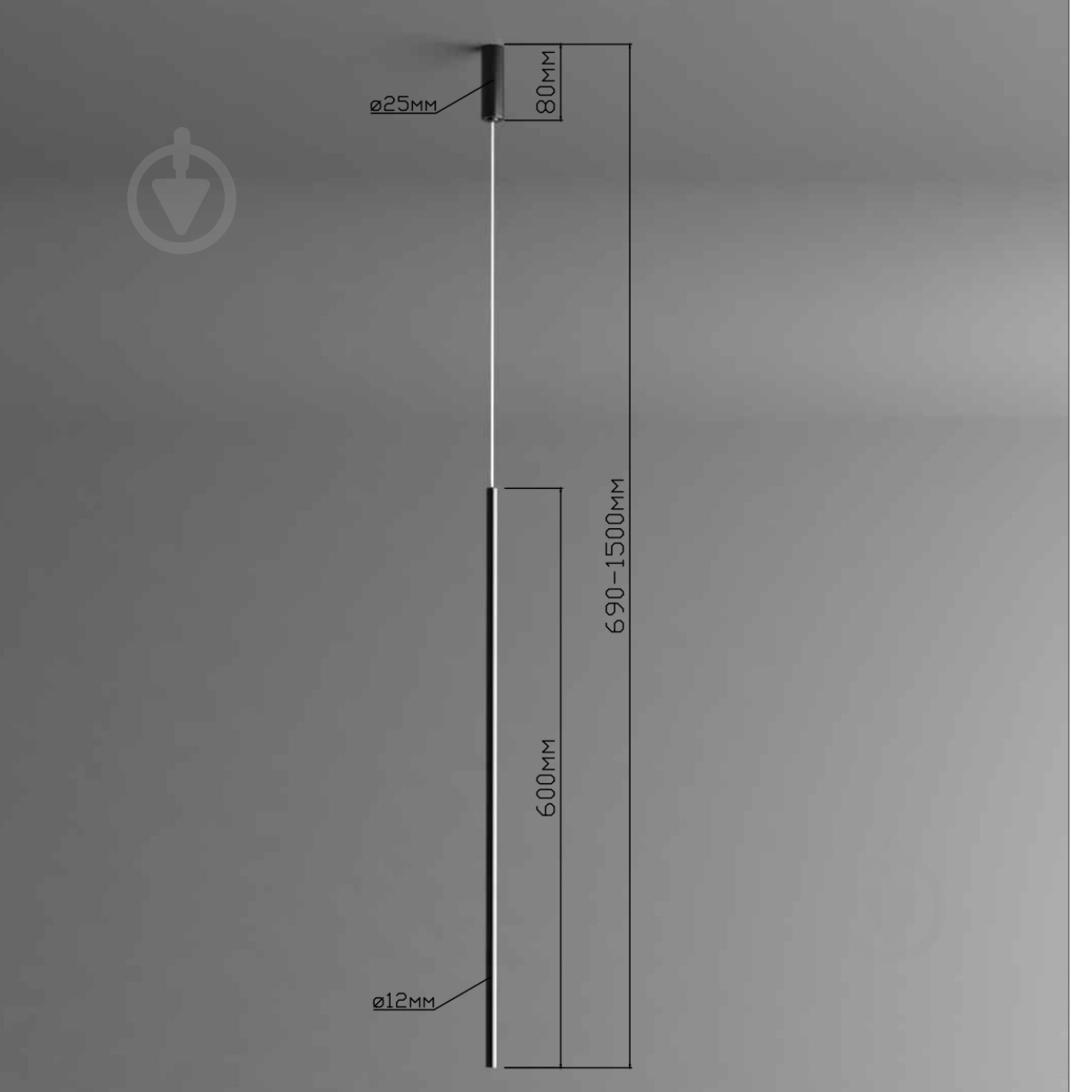 Светильник подвесной Emotion_20.13 2700К 3,5 Вт /MR11 черный SP12-P-R9005-W - фото 2 Светильник подвесной Emotion_20.13 2700К 3,5 Вт /MR11 черный SP12-P-R9005-W - фото 2