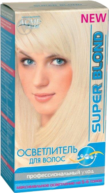 Осветлитель Acme Color Super Blond 30 мл - фото 1 Осветлитель Acme Color Super Blond 30 мл - фото 1
