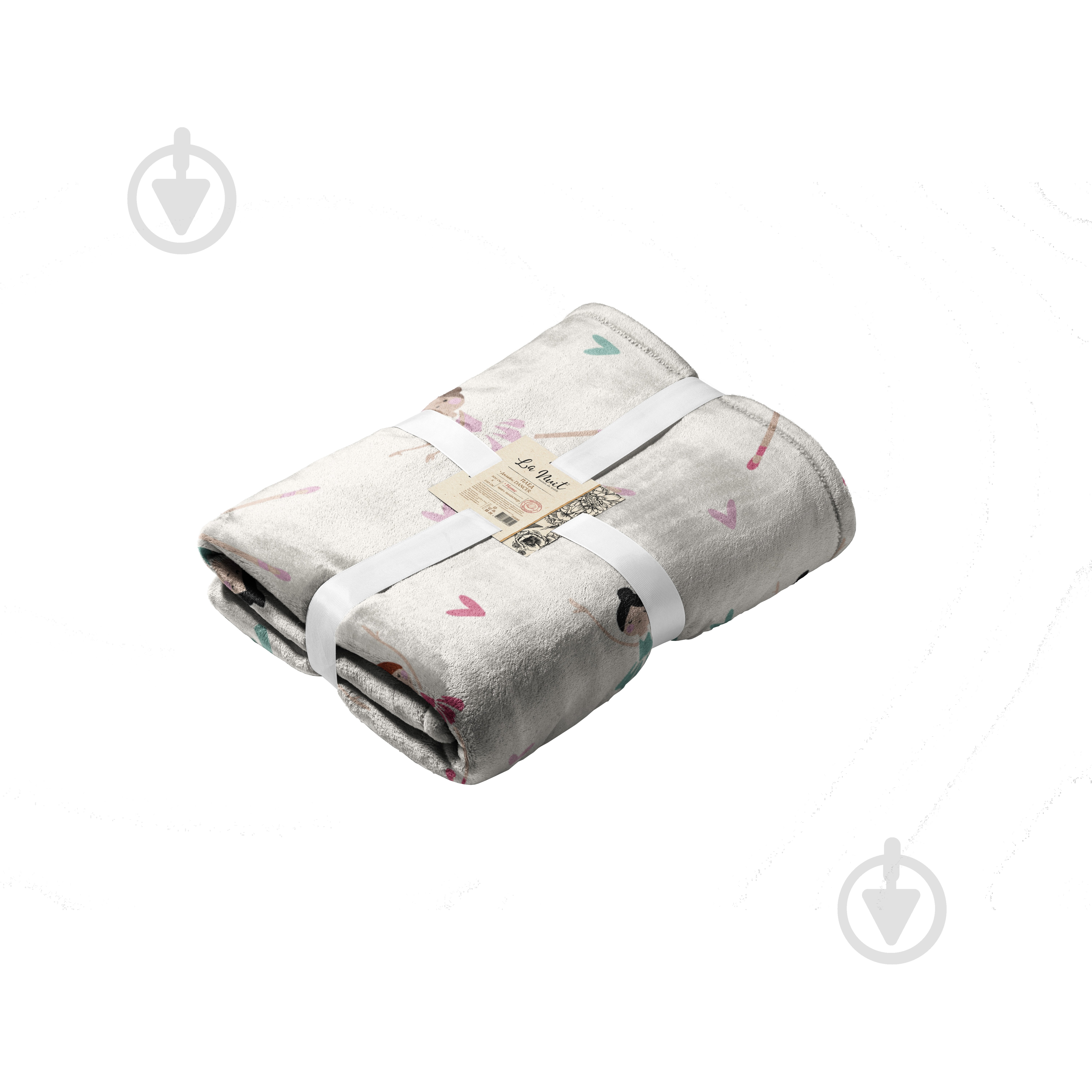 Плед Dancer 200x220 см мультиколор La Nuit - фото 1 Плед Dancer 200x220 см мультиколор La Nuit - фото 1