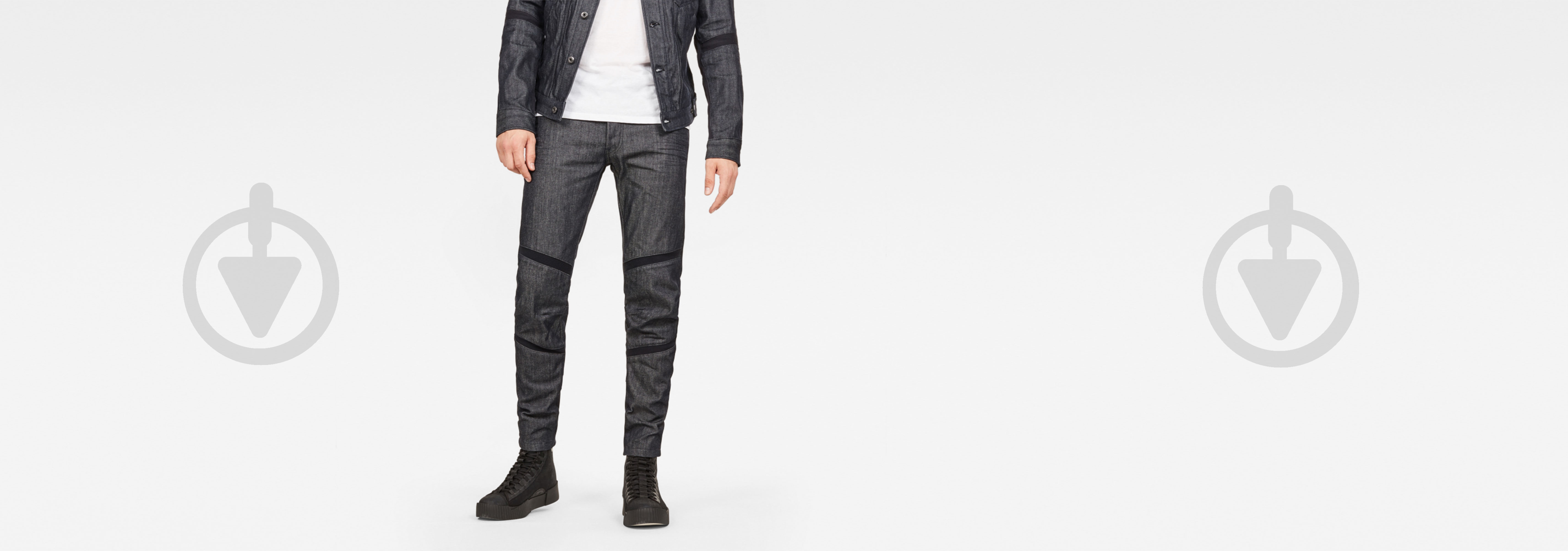 Джинсы G-Star RAW Motac Deconstructed 3D Slim D06154,8973-9400 р. 29-32 синий - фото 1